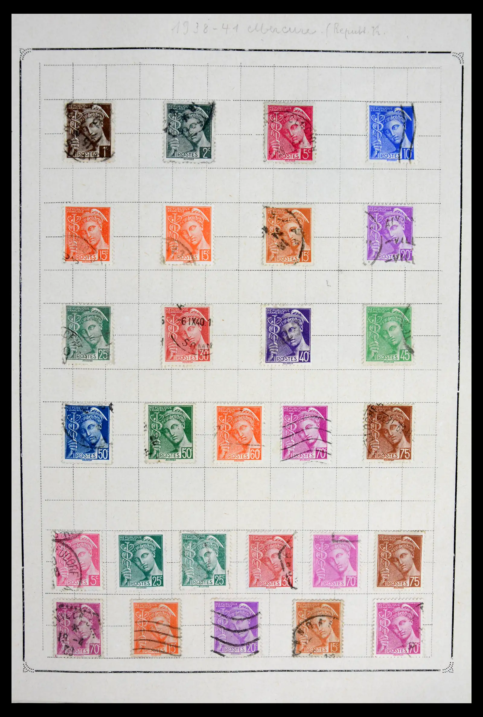 42010 0080 - Stamp collection 42010 France 1849-1980.