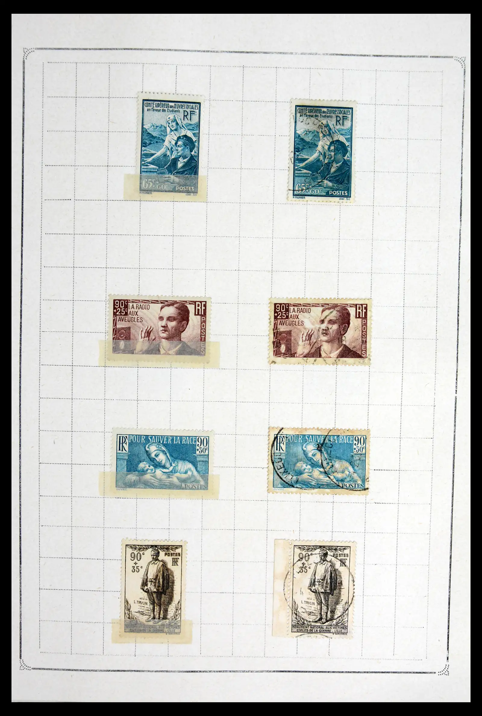 42010 0081 - Stamp collection 42010 France 1849-1980.