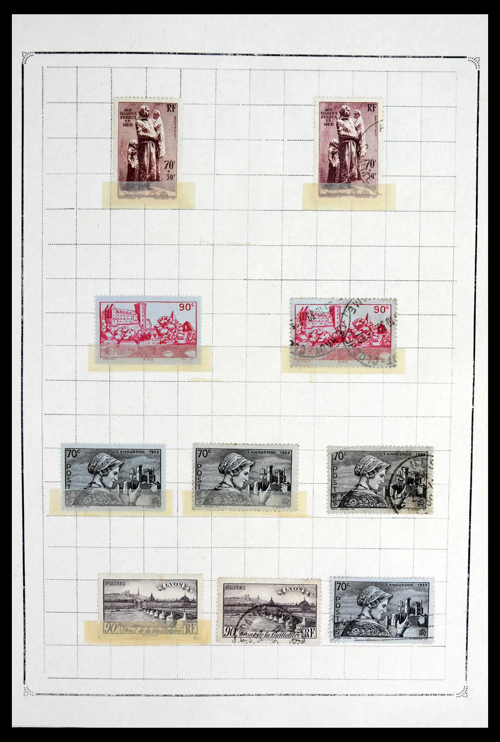 42010 0089 - Stamp collection 42010 France 1849-1980.