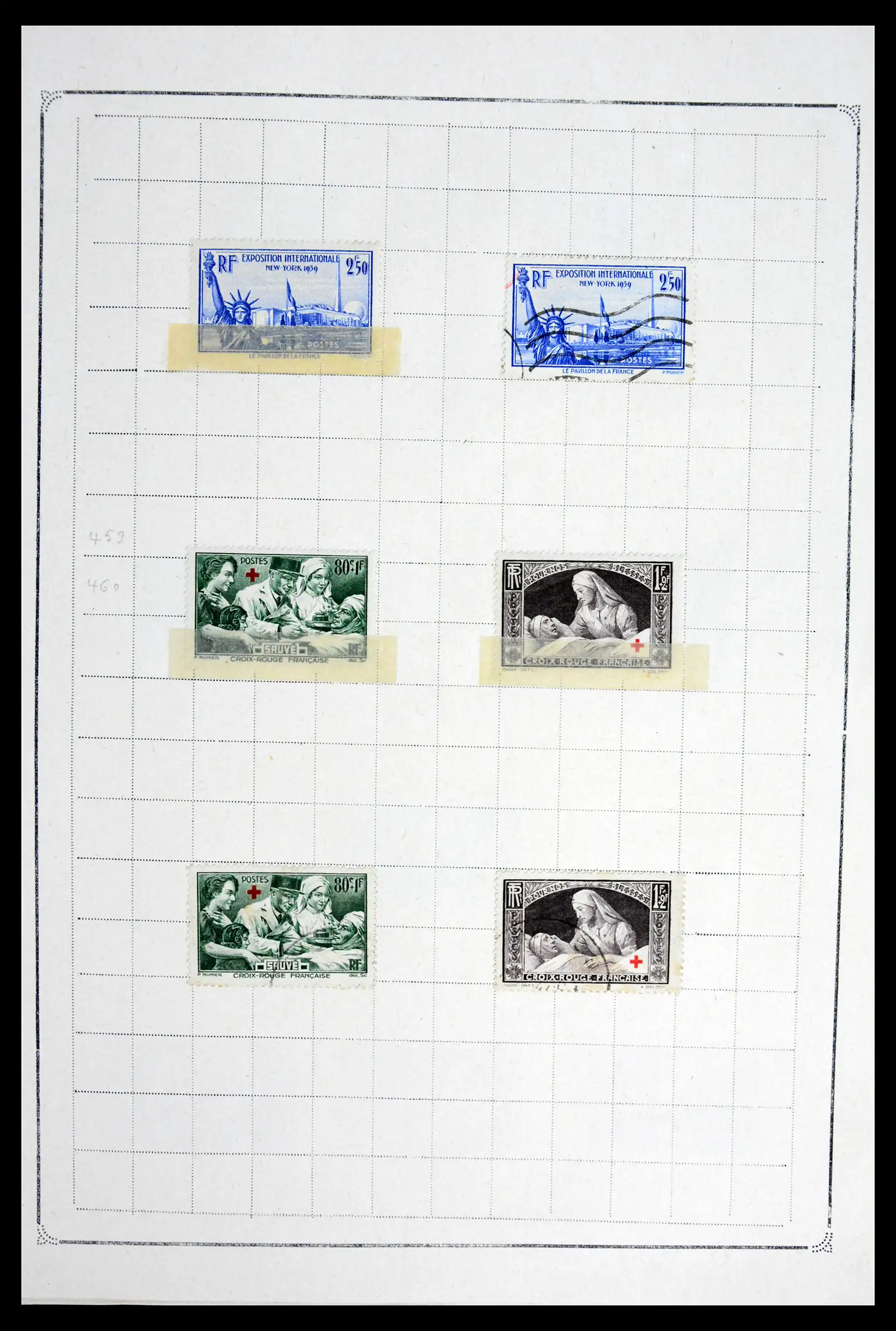 42010 0092 - Stamp collection 42010 France 1849-1980.