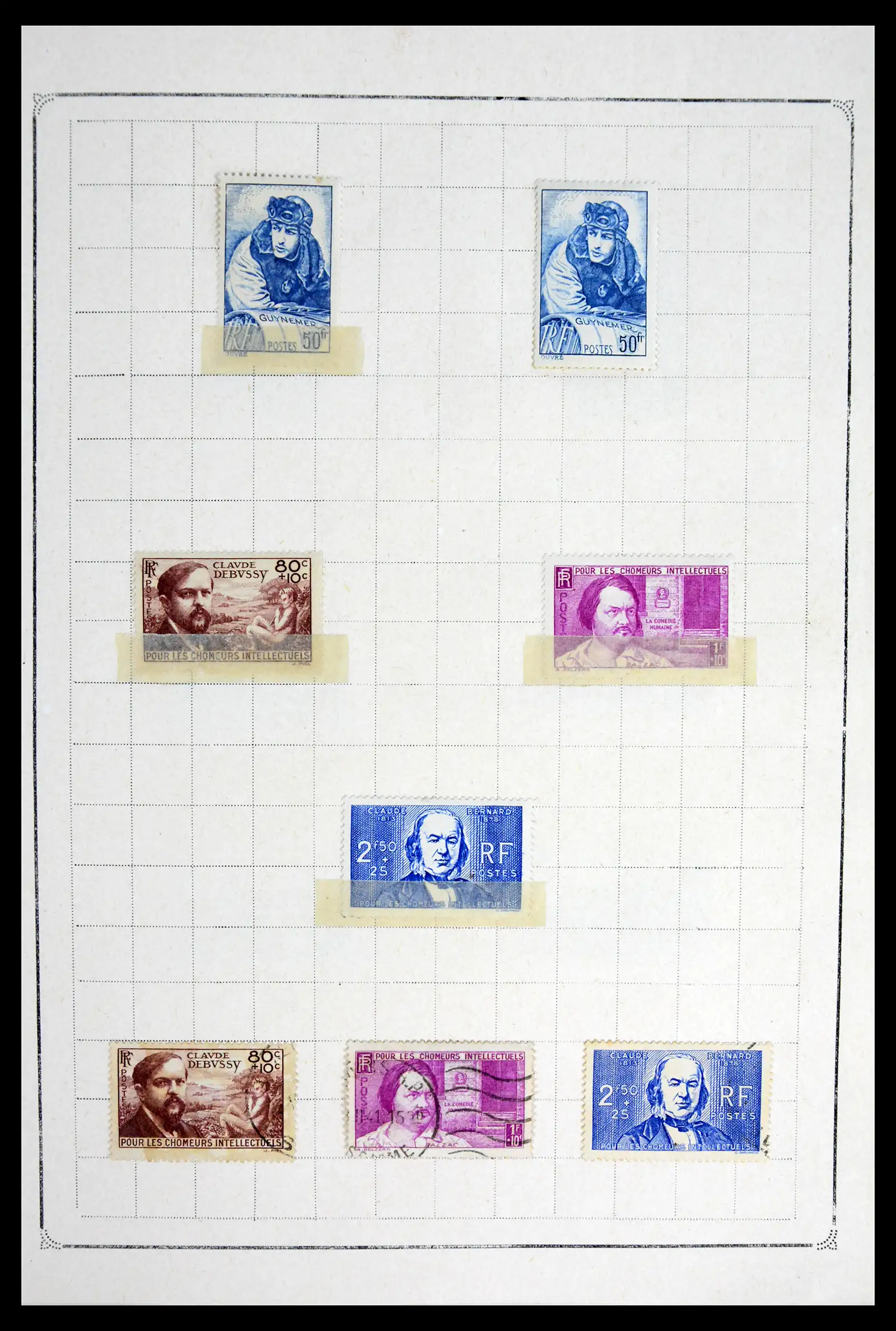 42010 0093 - Stamp collection 42010 France 1849-1980.