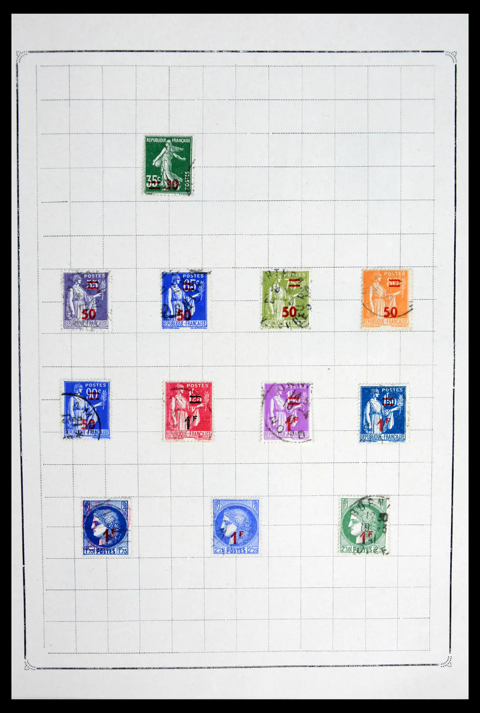 42010 0098 - Stamp collection 42010 France 1849-1980.