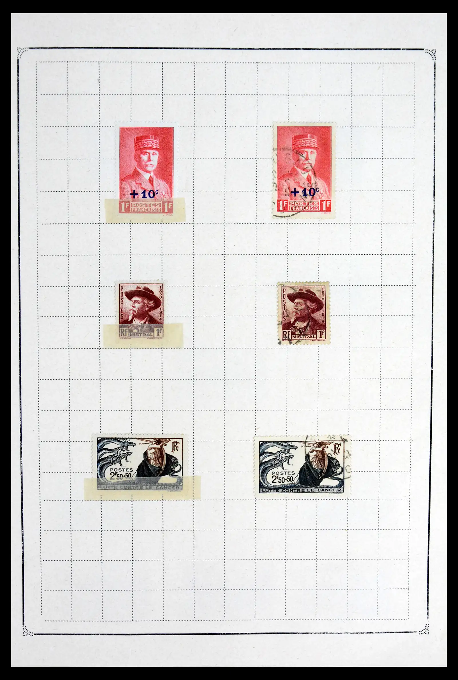 42010 0100 - Stamp collection 42010 France 1849-1980.