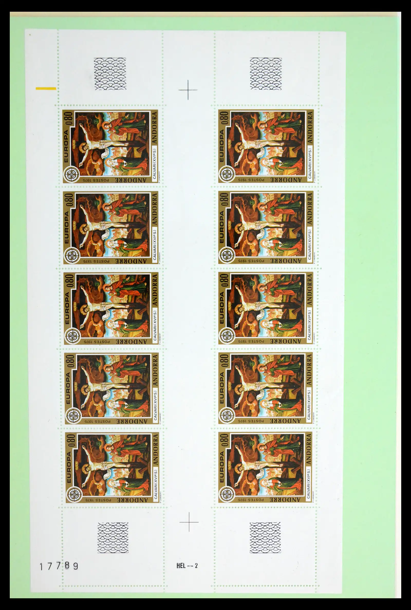 42019 0031 - Postzegelverzameling 42019 Europa CEPT brugparen 1956-1975.