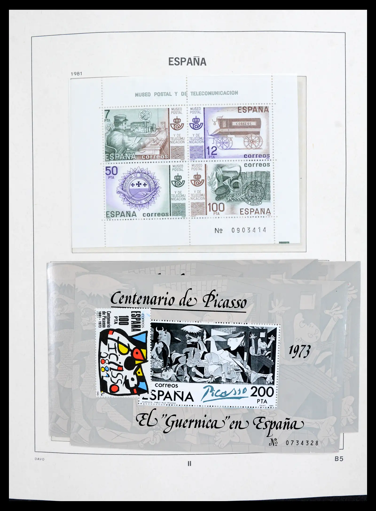 42021 0005 - Postzegelverzameling 42021 Spanje compleet 1981-2003.