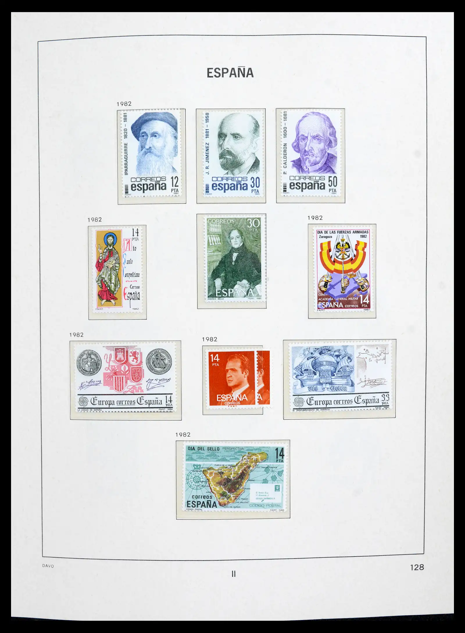 42021 0007 - Postzegelverzameling 42021 Spanje compleet 1981-2003.