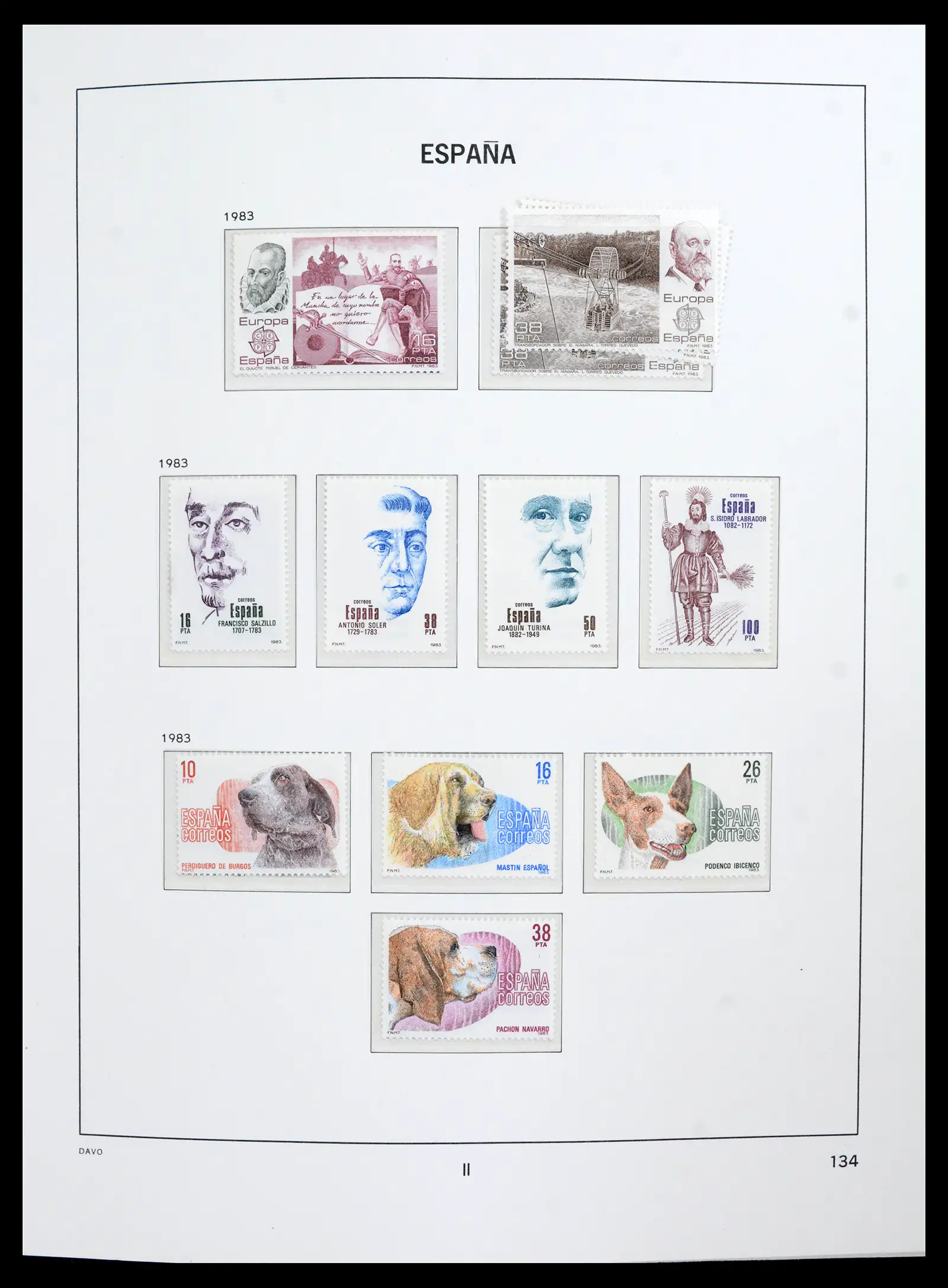 42021 0013 - Postzegelverzameling 42021 Spanje compleet 1981-2003.