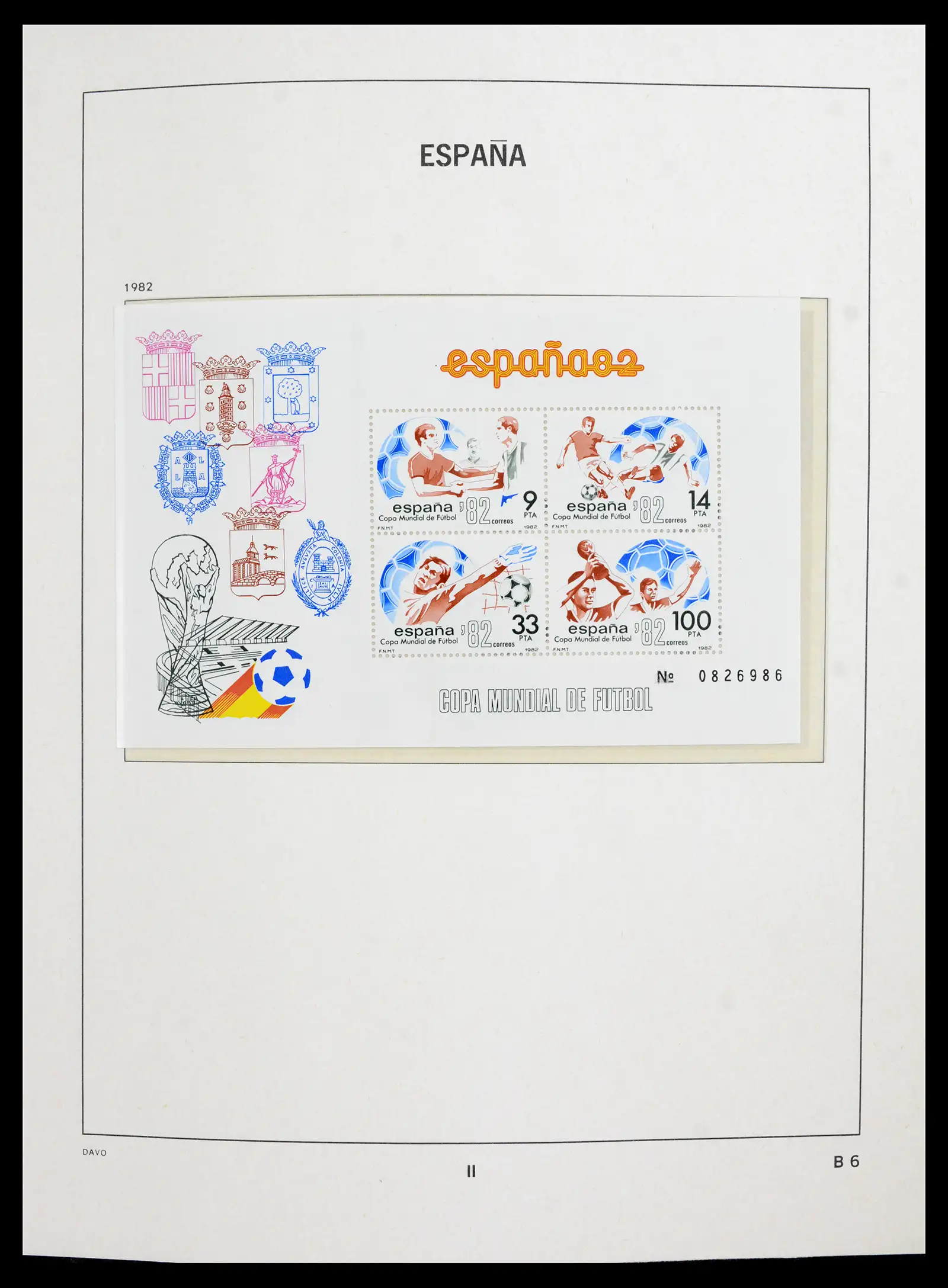 42021 0016 - Postzegelverzameling 42021 Spanje compleet 1981-2003.