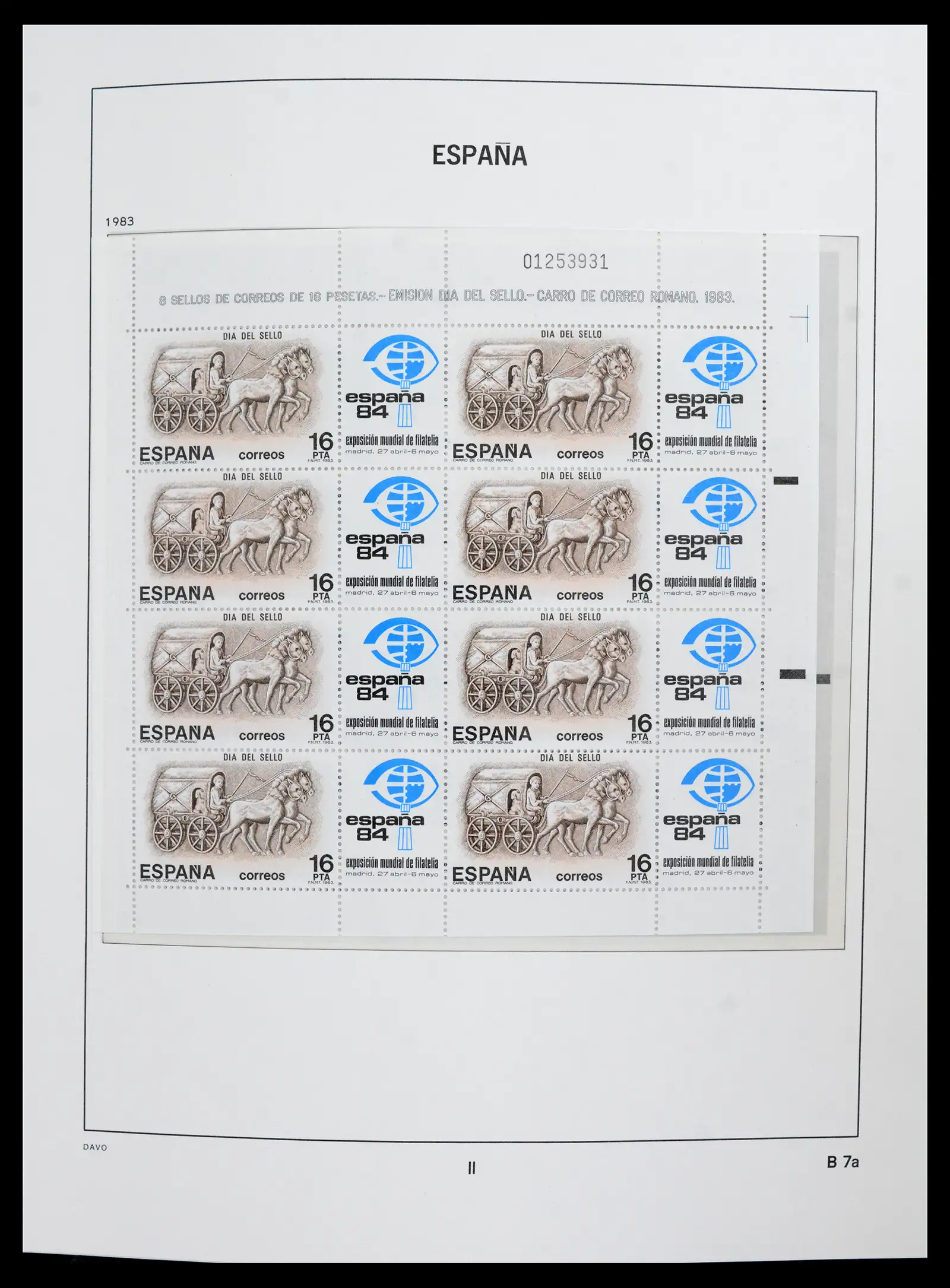 42021 0018 - Postzegelverzameling 42021 Spanje compleet 1981-2003.