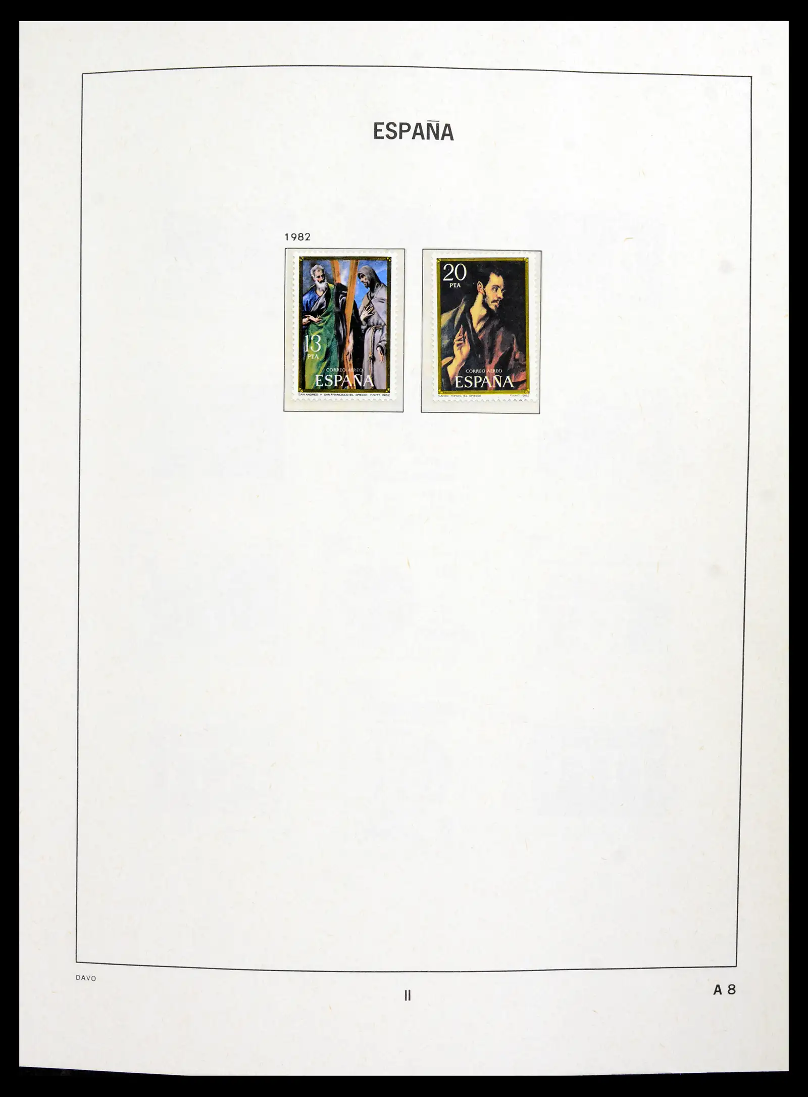 42021 0019 - Postzegelverzameling 42021 Spanje compleet 1981-2003.