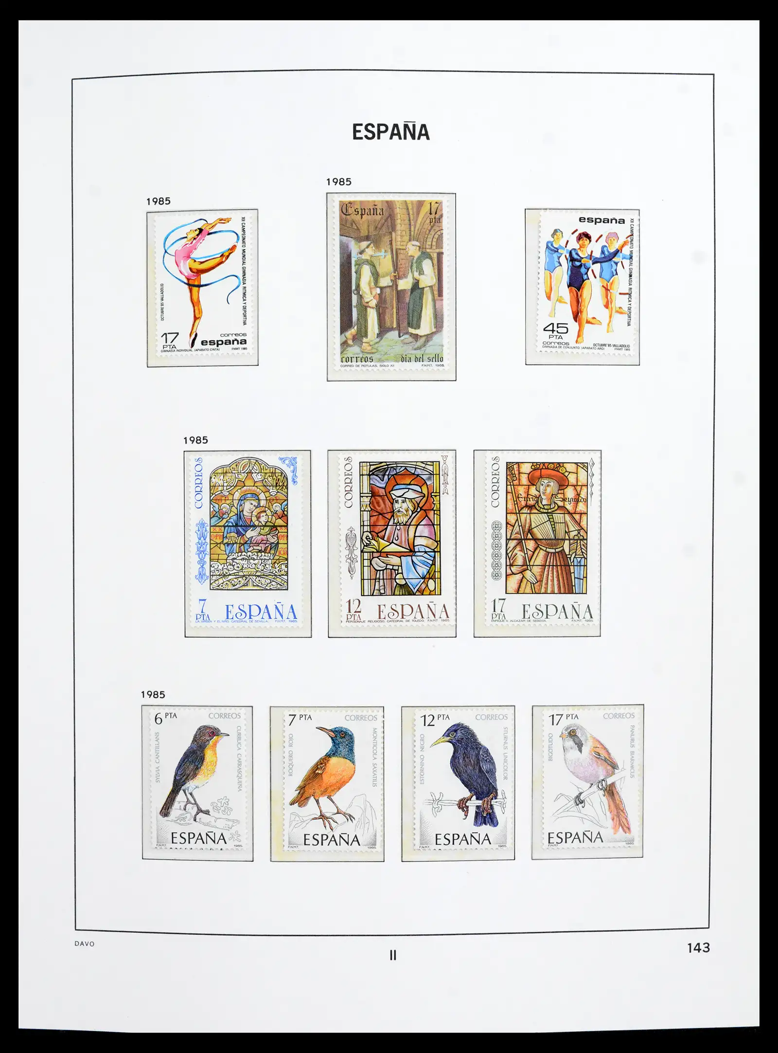 42021 0026 - Postzegelverzameling 42021 Spanje compleet 1981-2003.
