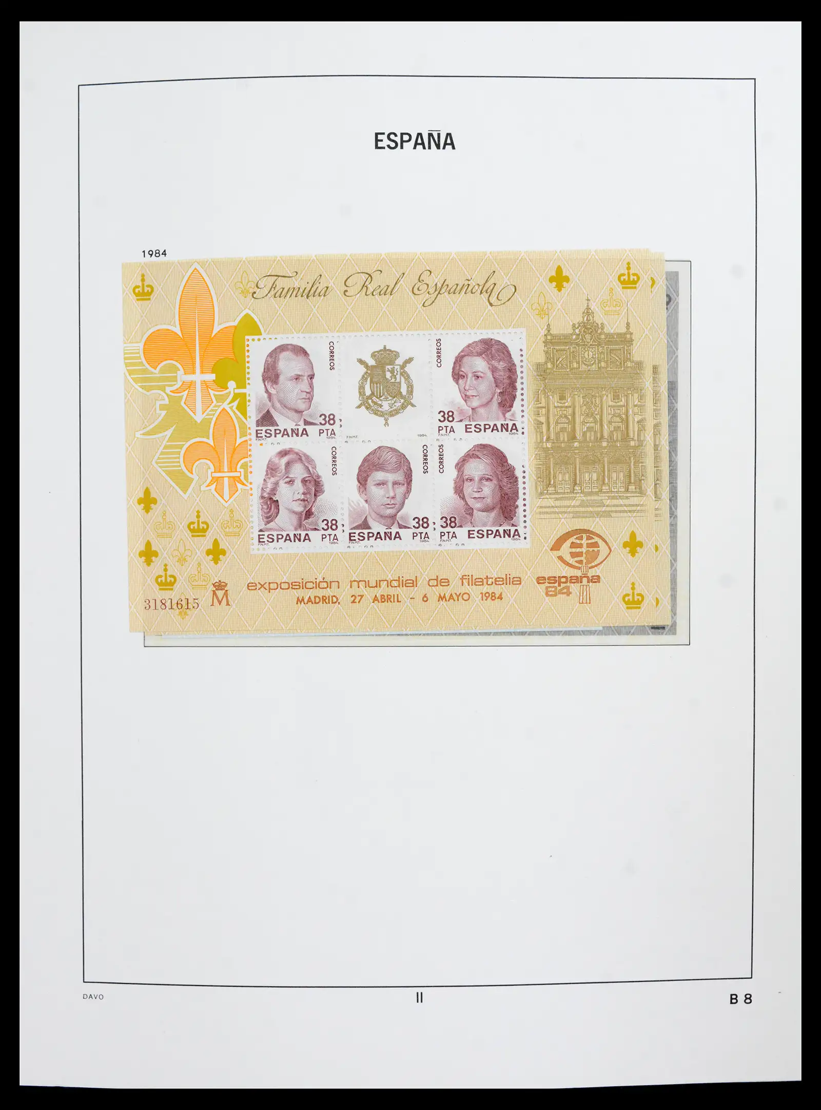 42021 0028 - Postzegelverzameling 42021 Spanje compleet 1981-2003.