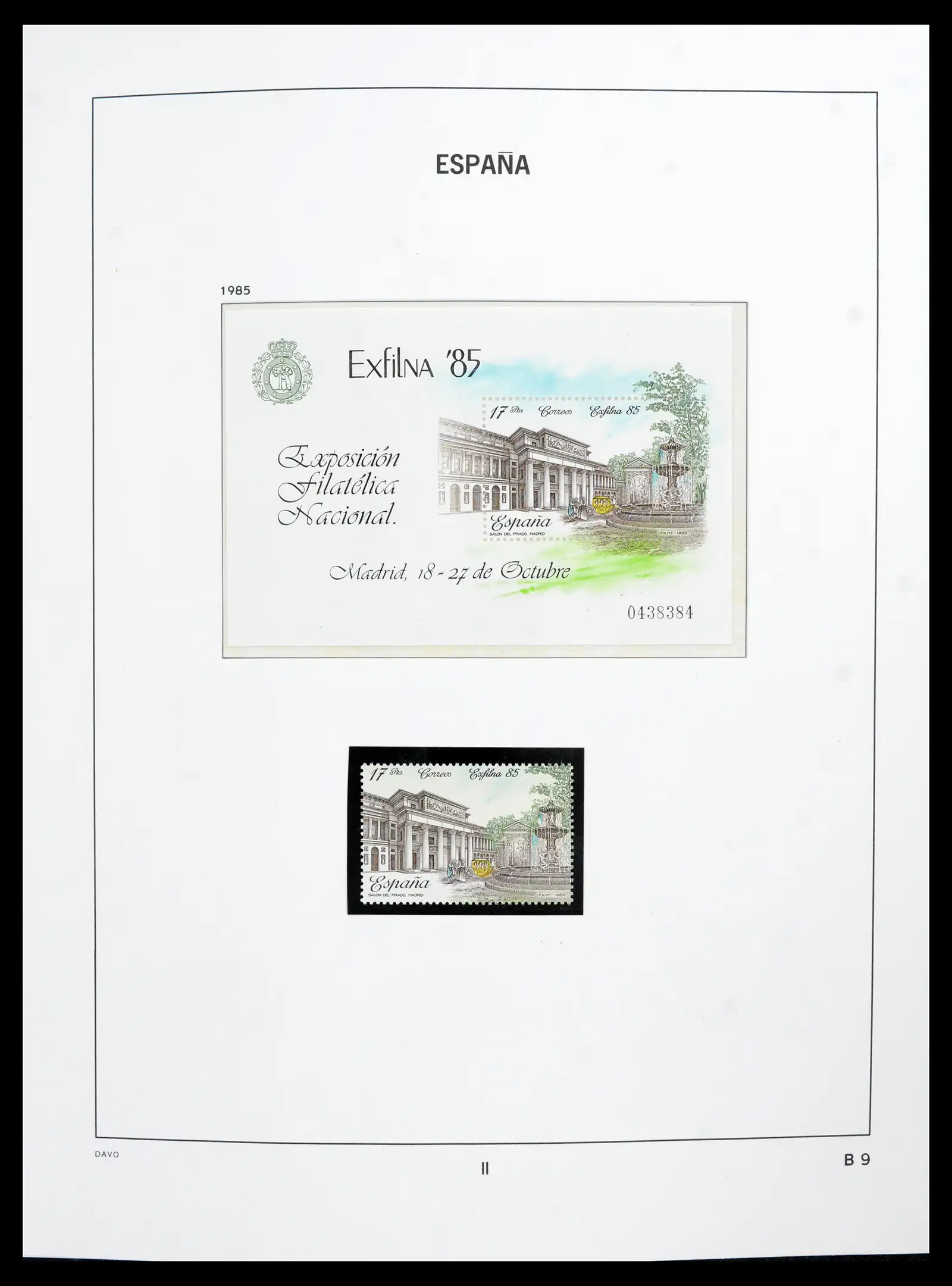 42021 0029 - Postzegelverzameling 42021 Spanje compleet 1981-2003.