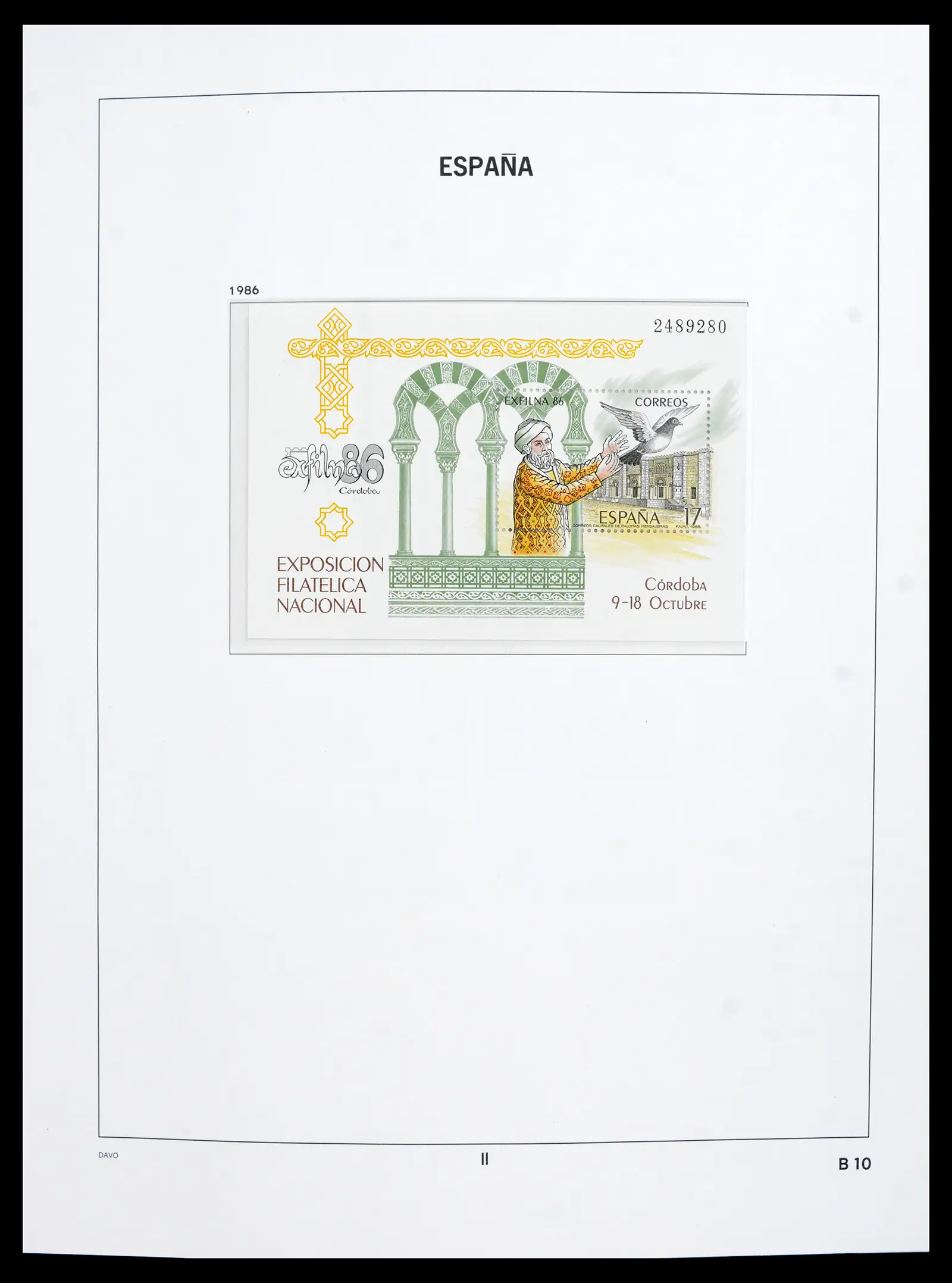 42021 0034 - Postzegelverzameling 42021 Spanje compleet 1981-2003.