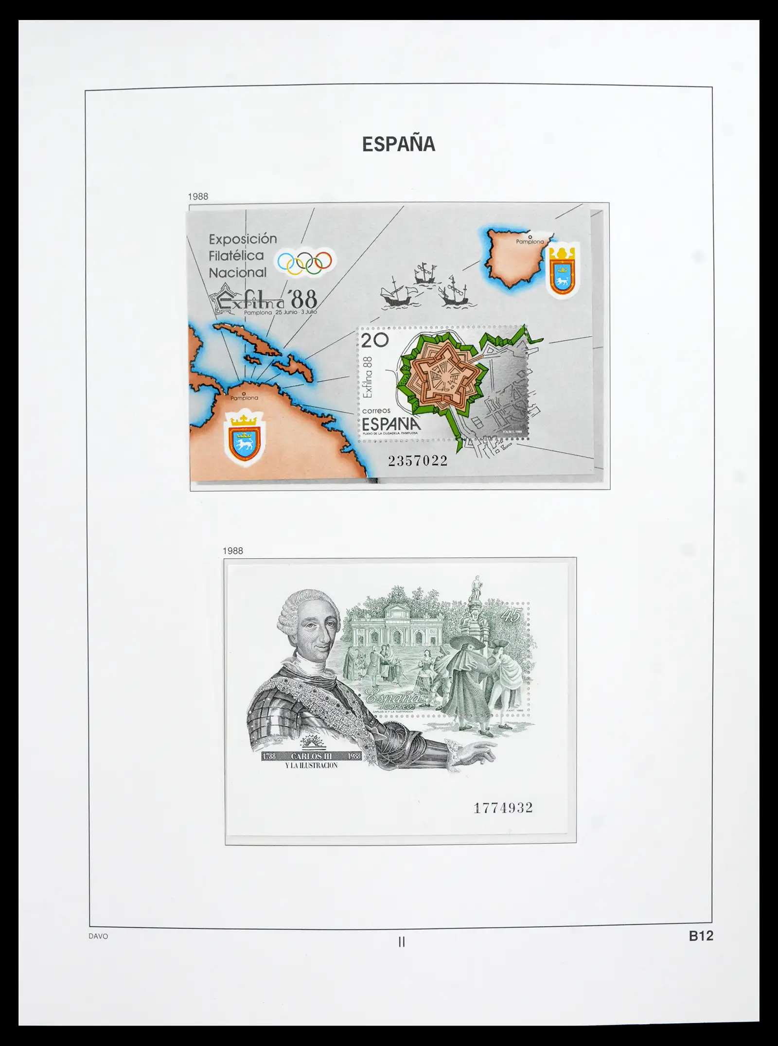 42021 0049 - Postzegelverzameling 42021 Spanje compleet 1981-2003.