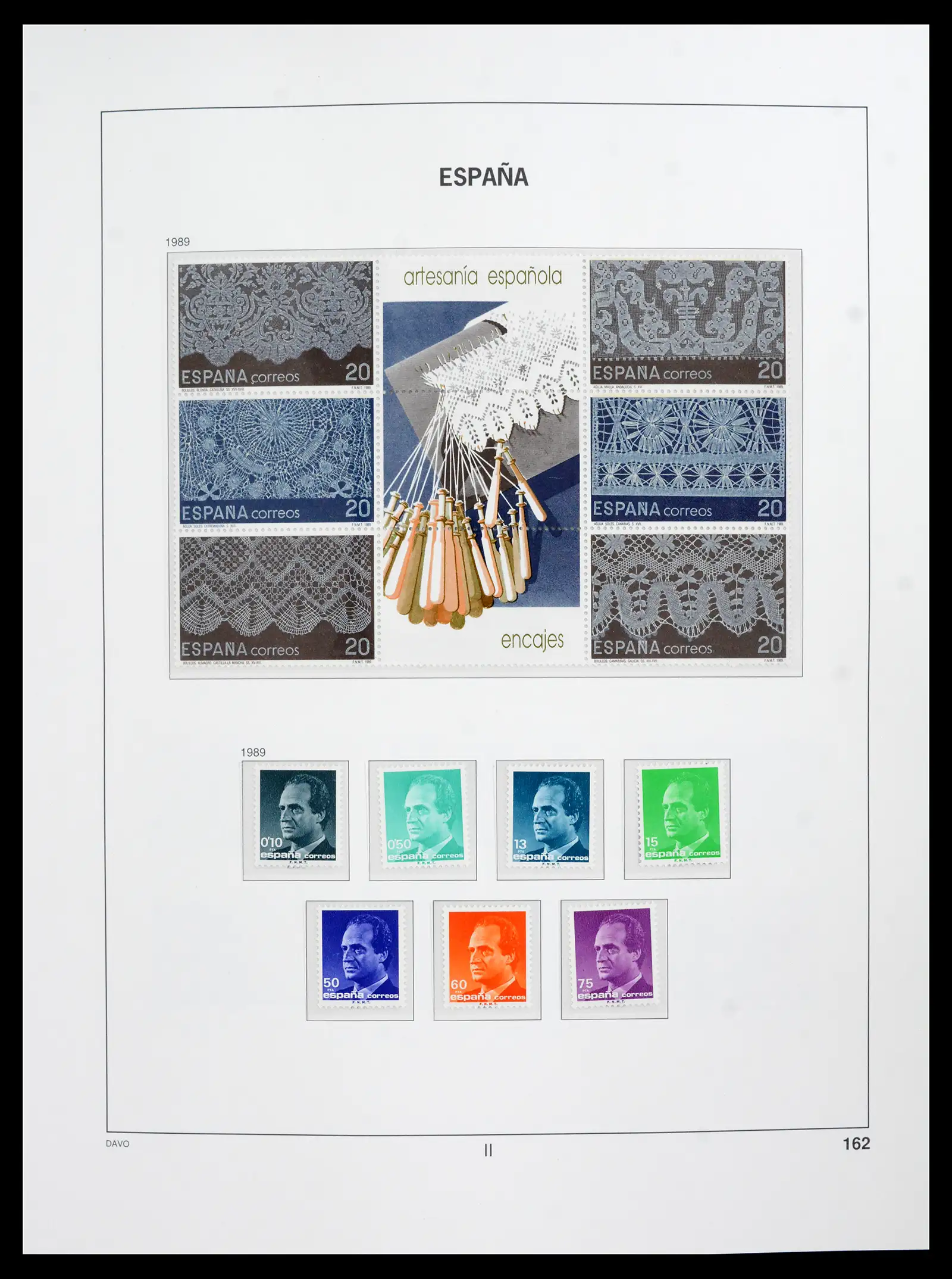 42021 0053 - Postzegelverzameling 42021 Spanje compleet 1981-2003.