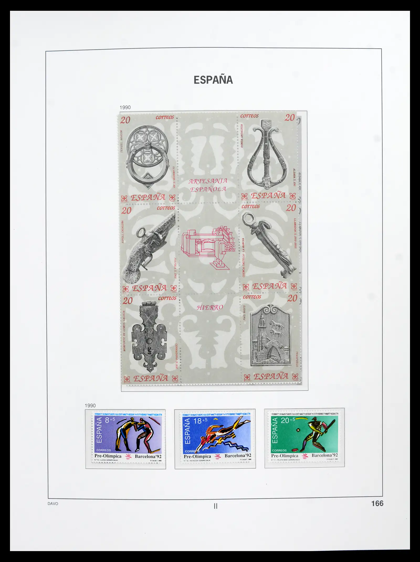 42021 0059 - Postzegelverzameling 42021 Spanje compleet 1981-2003.