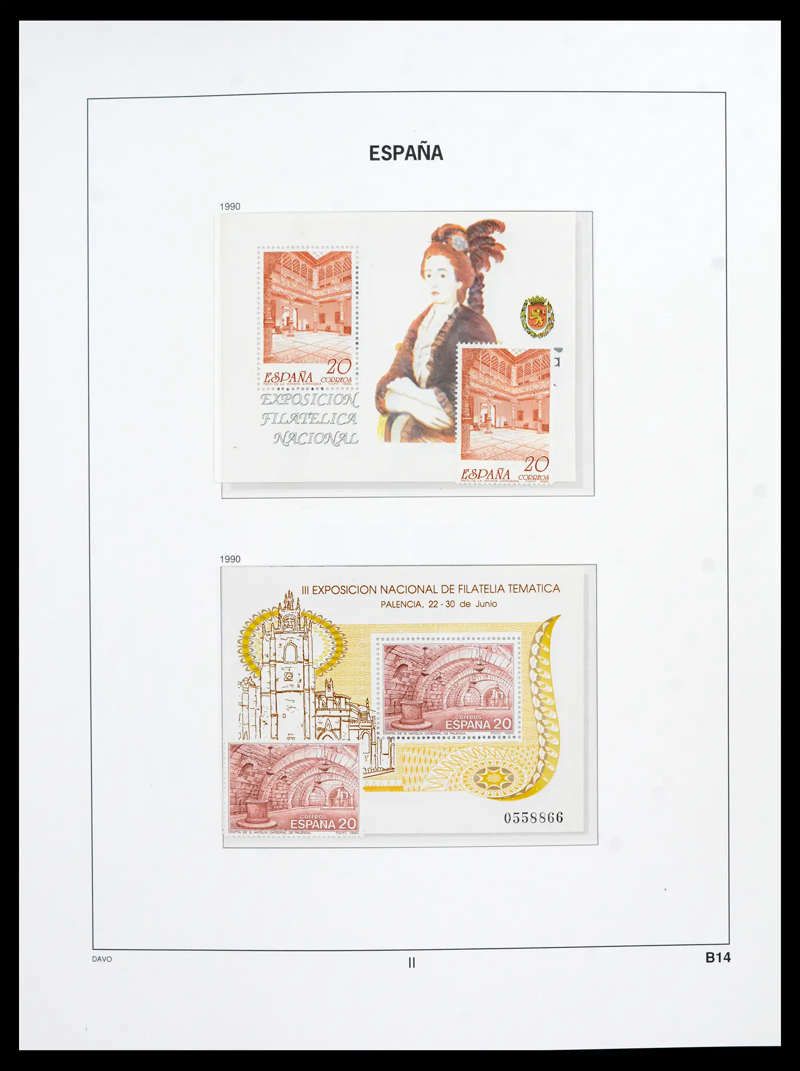 42021 0063 - Postzegelverzameling 42021 Spanje compleet 1981-2003.