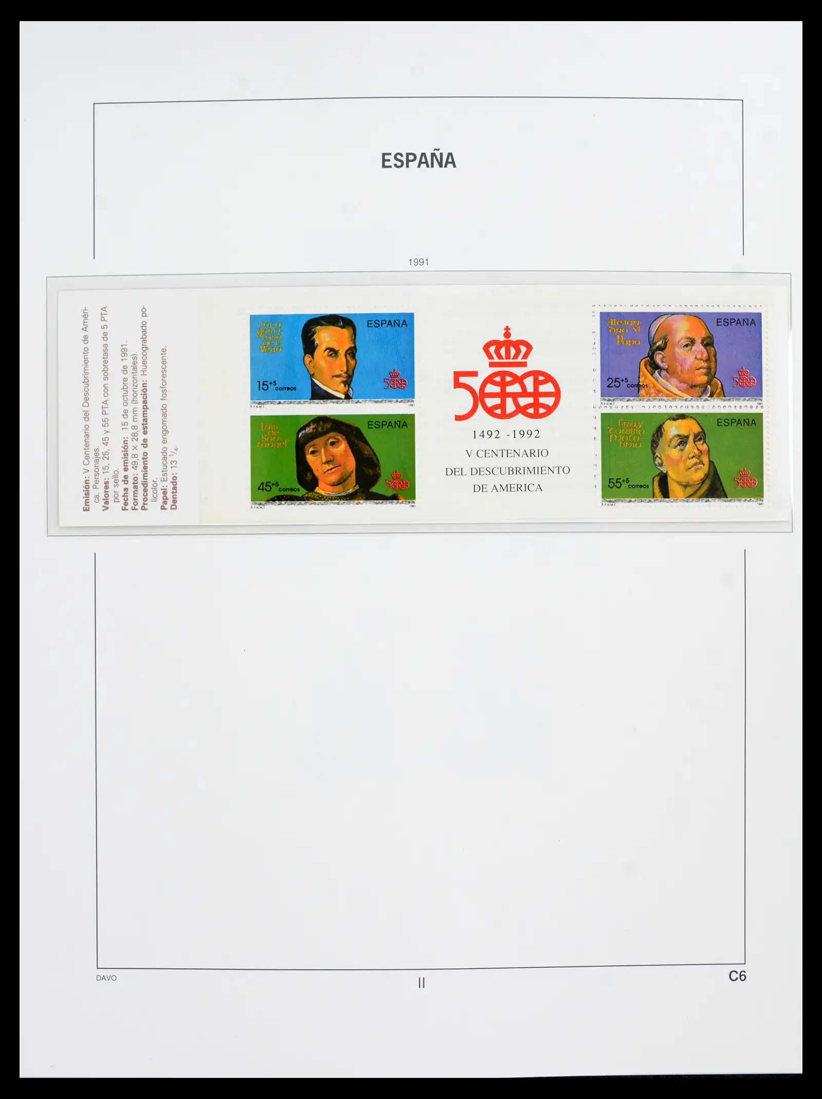 42021 0069 - Postzegelverzameling 42021 Spanje compleet 1981-2003.
