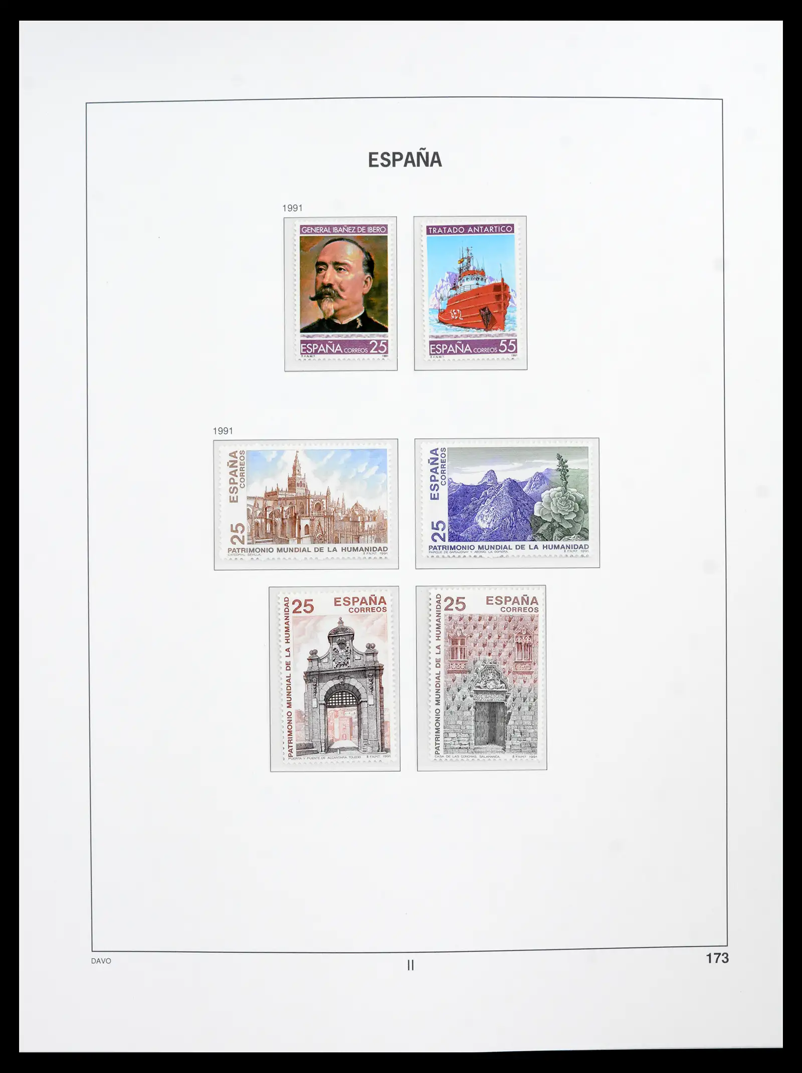 42021 0070 - Postzegelverzameling 42021 Spanje compleet 1981-2003.
