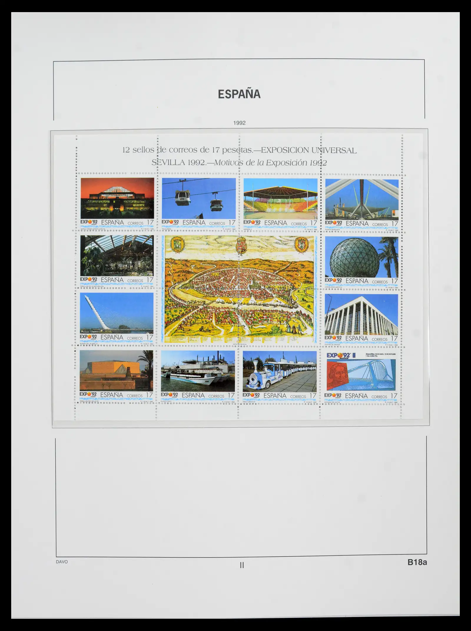 42021 0077 - Postzegelverzameling 42021 Spanje compleet 1981-2003.
