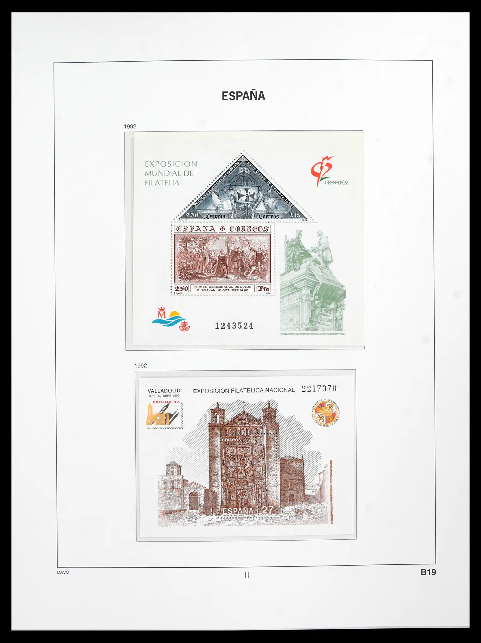 42021 0079 - Postzegelverzameling 42021 Spanje compleet 1981-2003.