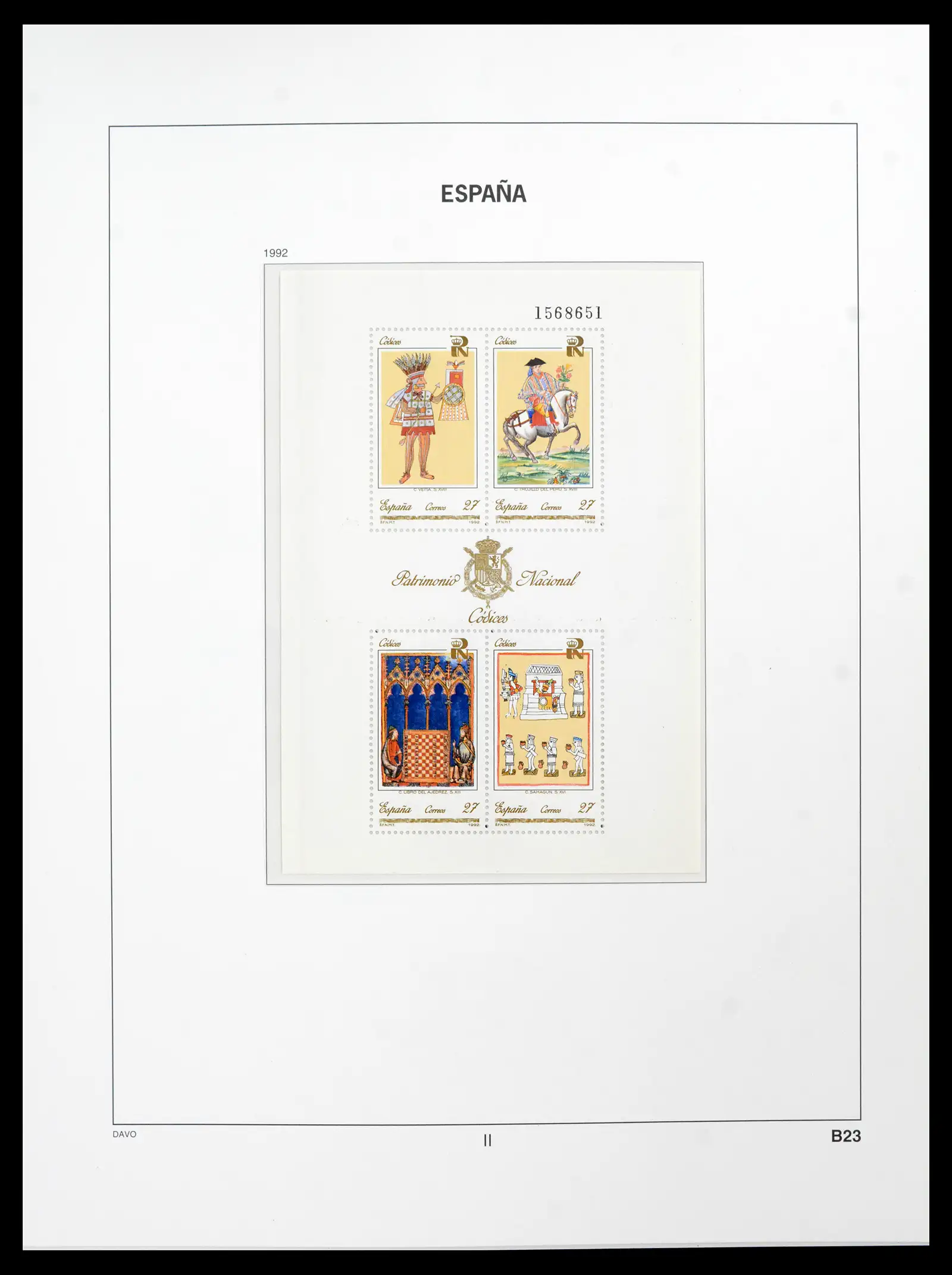 42021 0083 - Postzegelverzameling 42021 Spanje compleet 1981-2003.