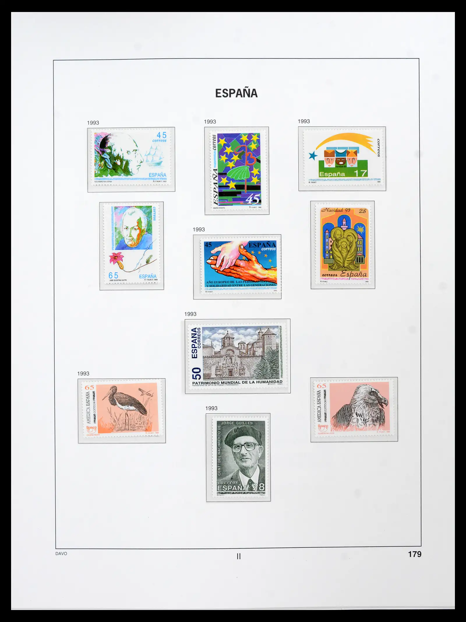 42021 0086 - Postzegelverzameling 42021 Spanje compleet 1981-2003.
