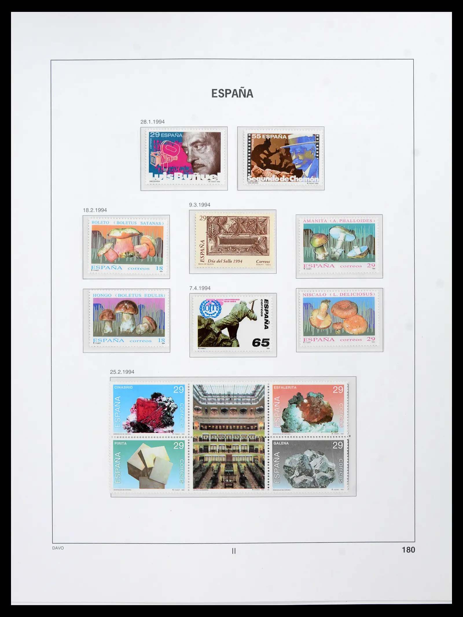 42021 0089 - Postzegelverzameling 42021 Spanje compleet 1981-2003.
