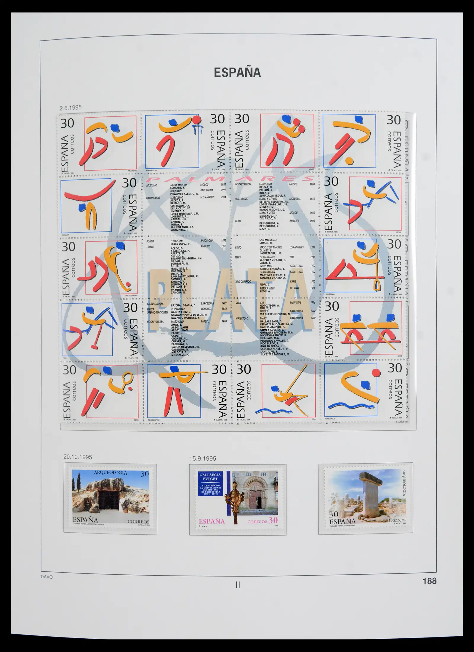 42021 0097 - Postzegelverzameling 42021 Spanje compleet 1981-2003.