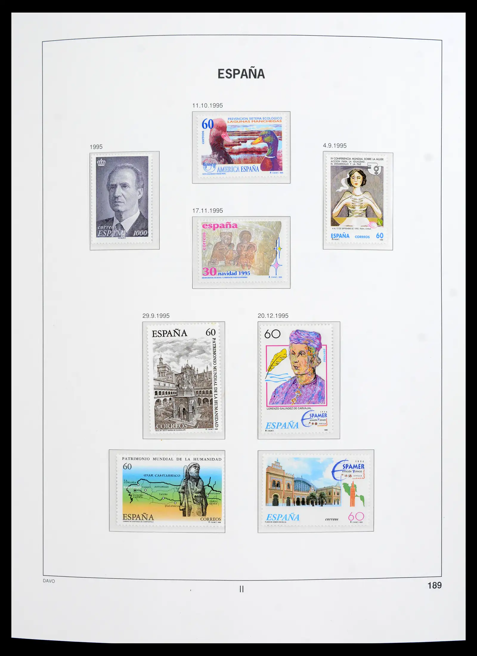 42021 0098 - Postzegelverzameling 42021 Spanje compleet 1981-2003.