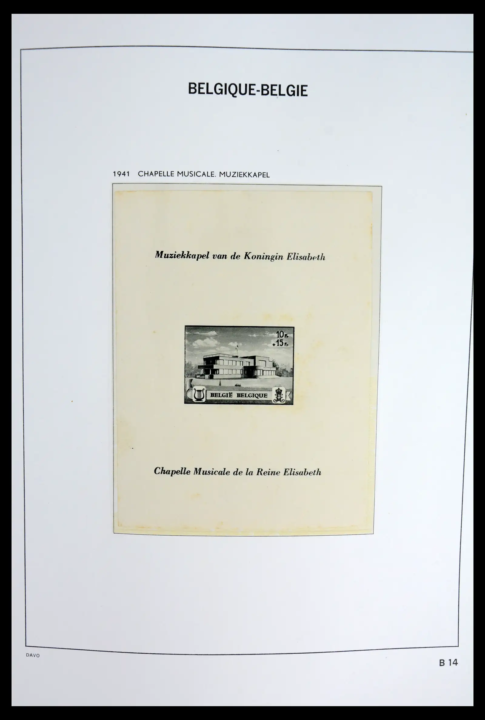 42023 0020 - Postzegelverzameling 42023 België blokken compleet 1924-2007.