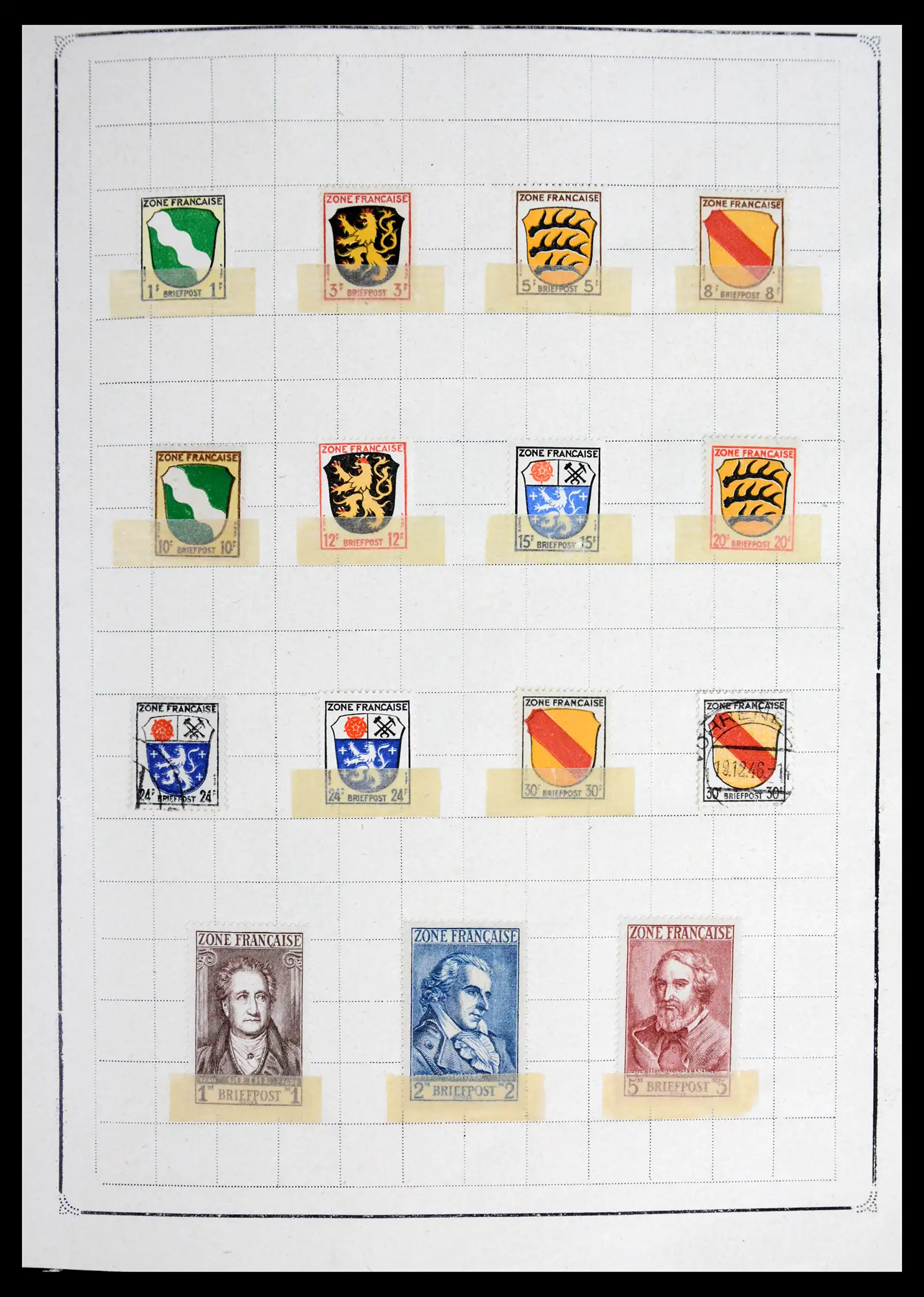 42025 0007 - Postzegelverzameling 42025 Duitsland 1945-1953.