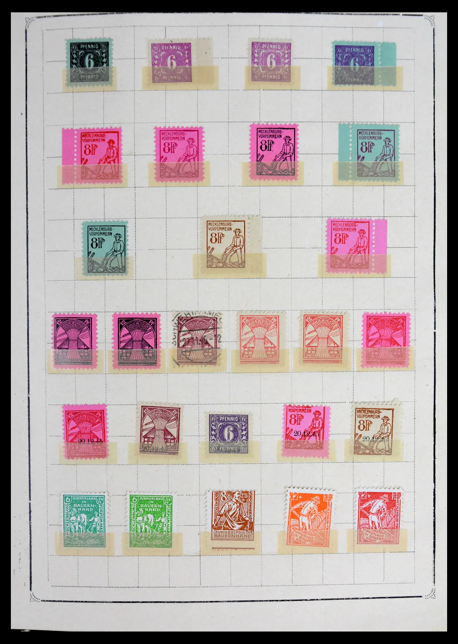42025 0010 - Postzegelverzameling 42025 Duitsland 1945-1953.