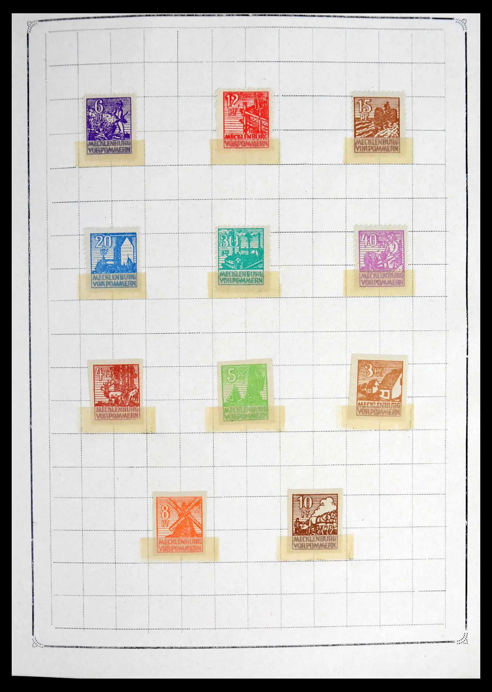 42025 0011 - Postzegelverzameling 42025 Duitsland 1945-1953.