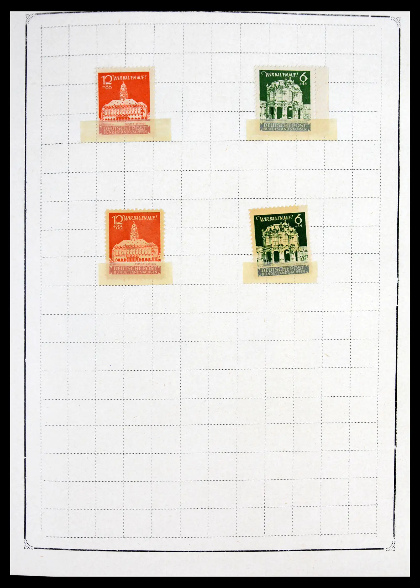 42025 0013 - Postzegelverzameling 42025 Duitsland 1945-1953.