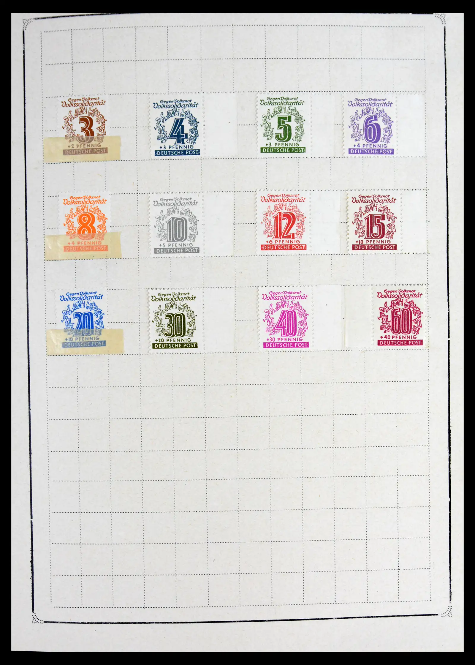 42025 0017 - Postzegelverzameling 42025 Duitsland 1945-1953.