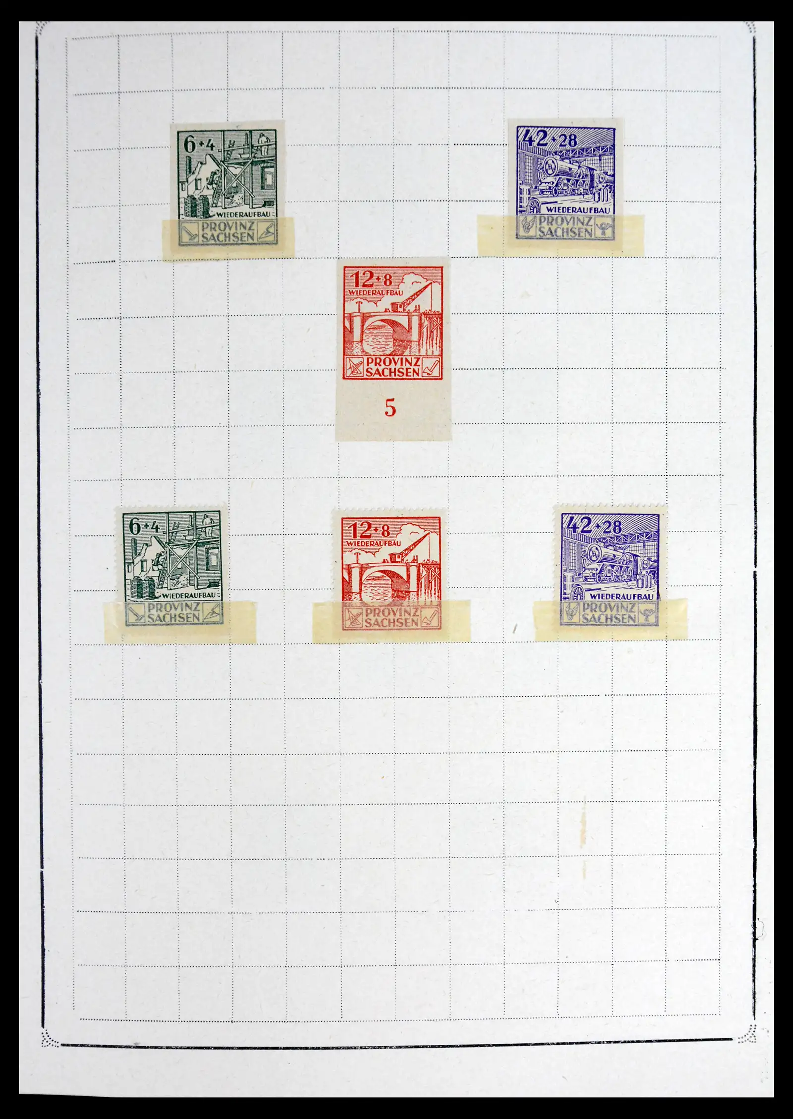 42025 0024 - Postzegelverzameling 42025 Duitsland 1945-1953.