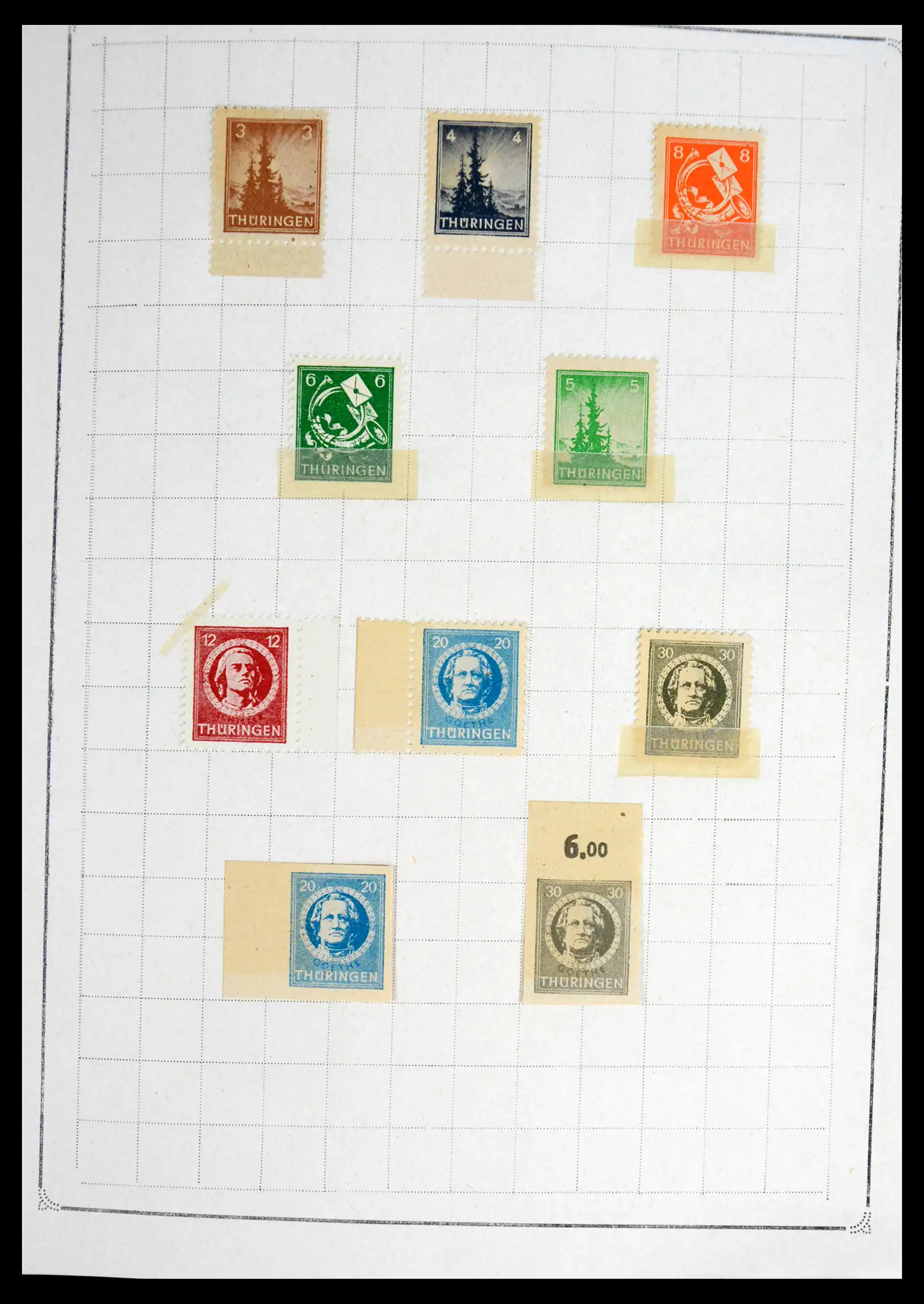 42025 0026 - Postzegelverzameling 42025 Duitsland 1945-1953.