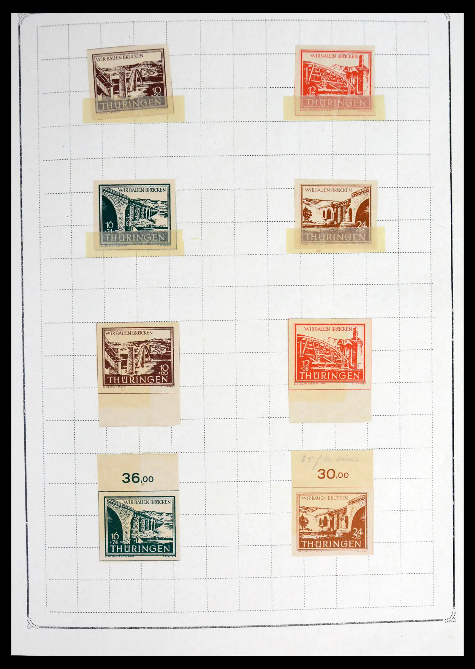 42025 0027 - Postzegelverzameling 42025 Duitsland 1945-1953.