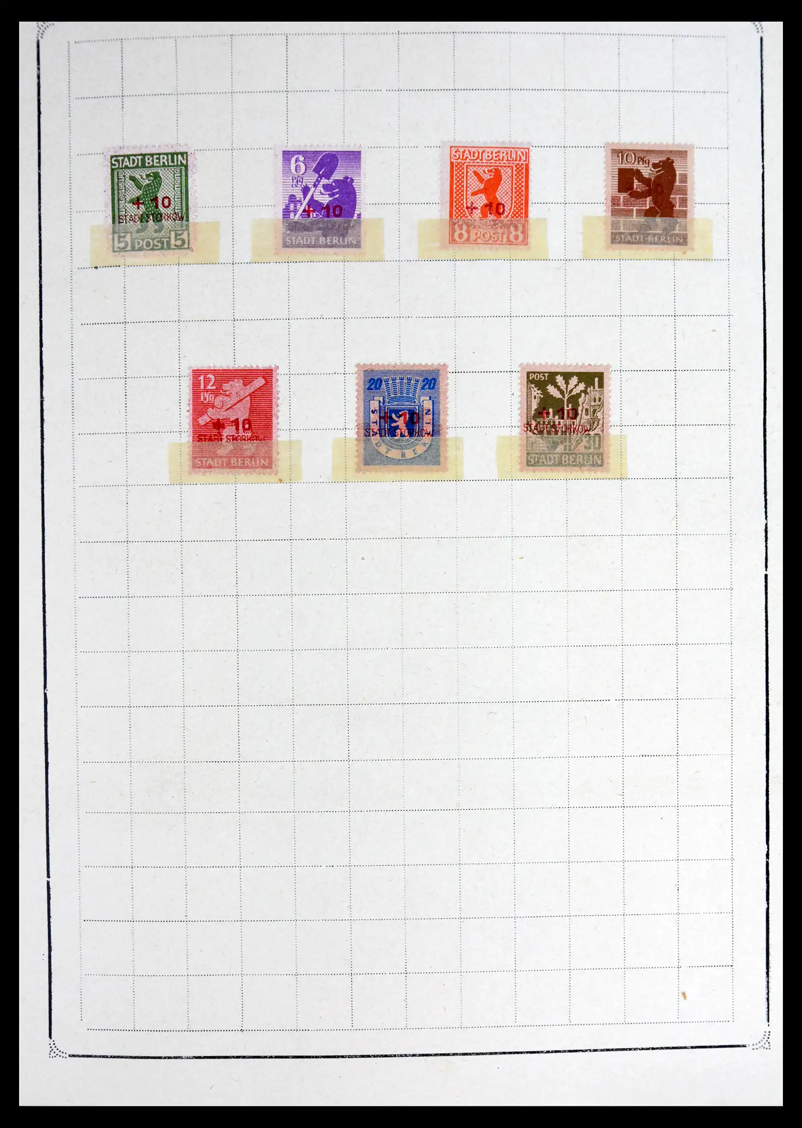 42025 0035 - Postzegelverzameling 42025 Duitsland 1945-1953.