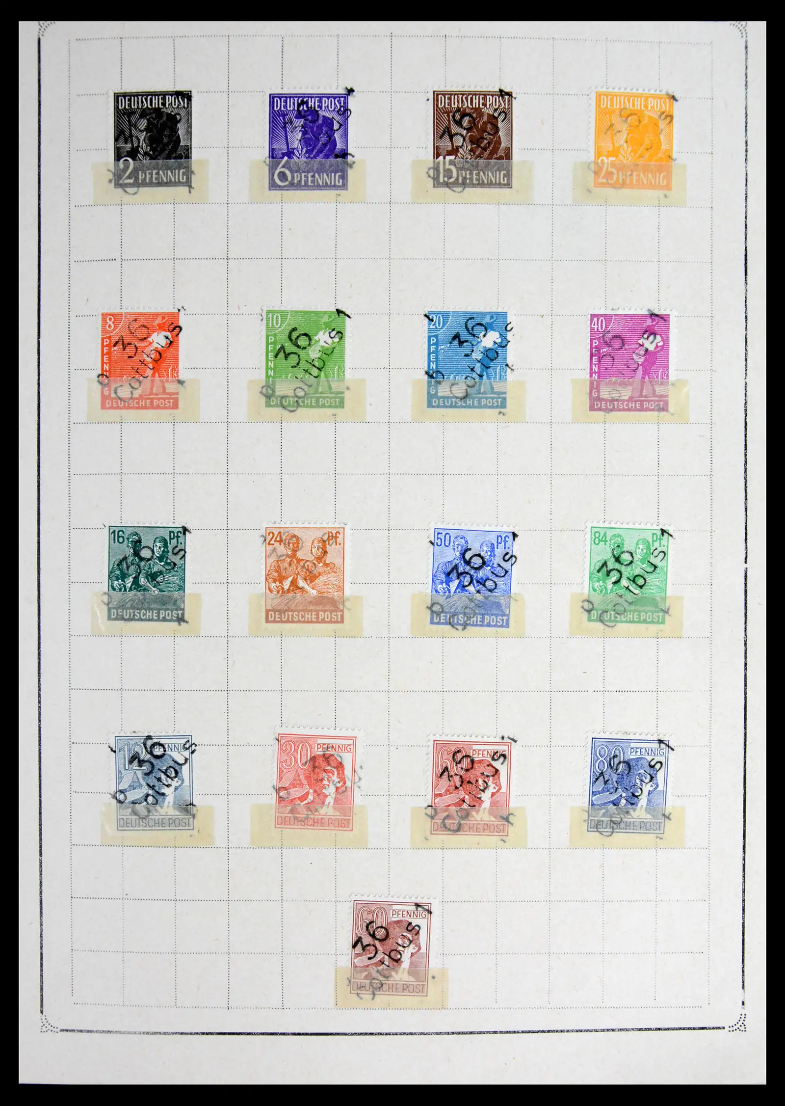 42025 0038 - Postzegelverzameling 42025 Duitsland 1945-1953.