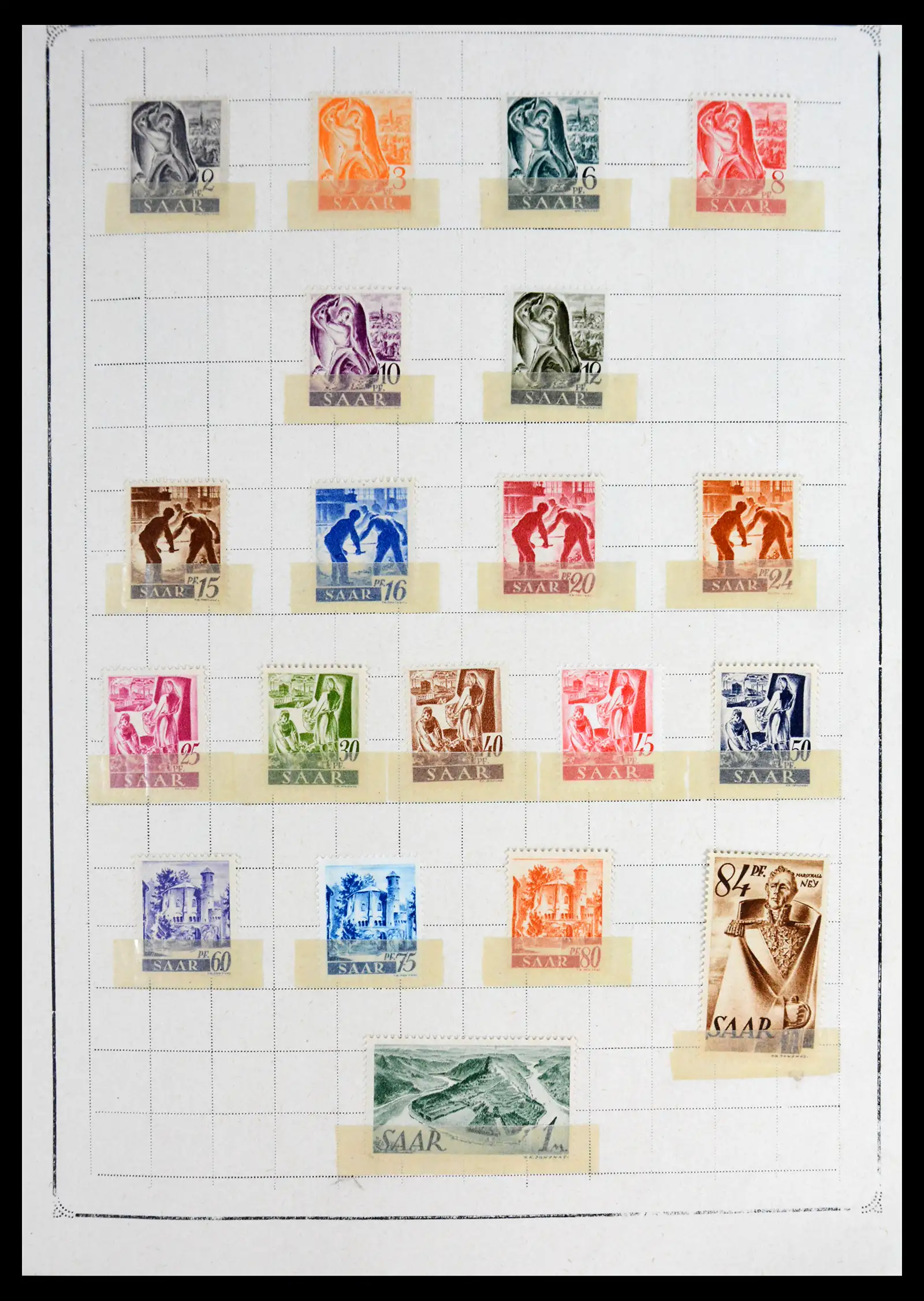 42025 0041 - Postzegelverzameling 42025 Duitsland 1945-1953.
