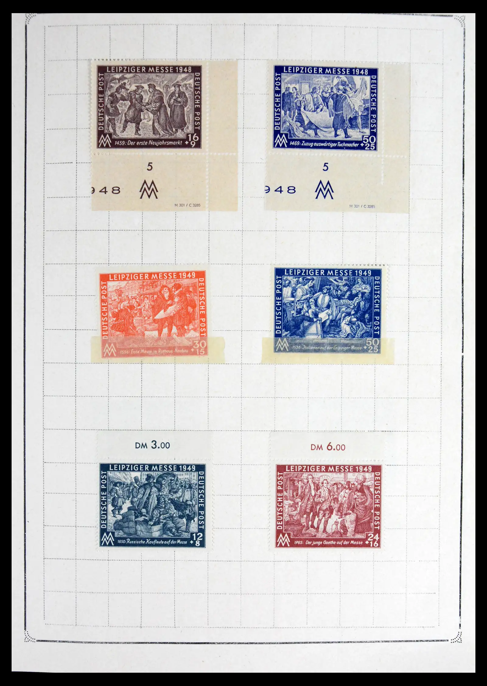 42025 0043 - Postzegelverzameling 42025 Duitsland 1945-1953.
