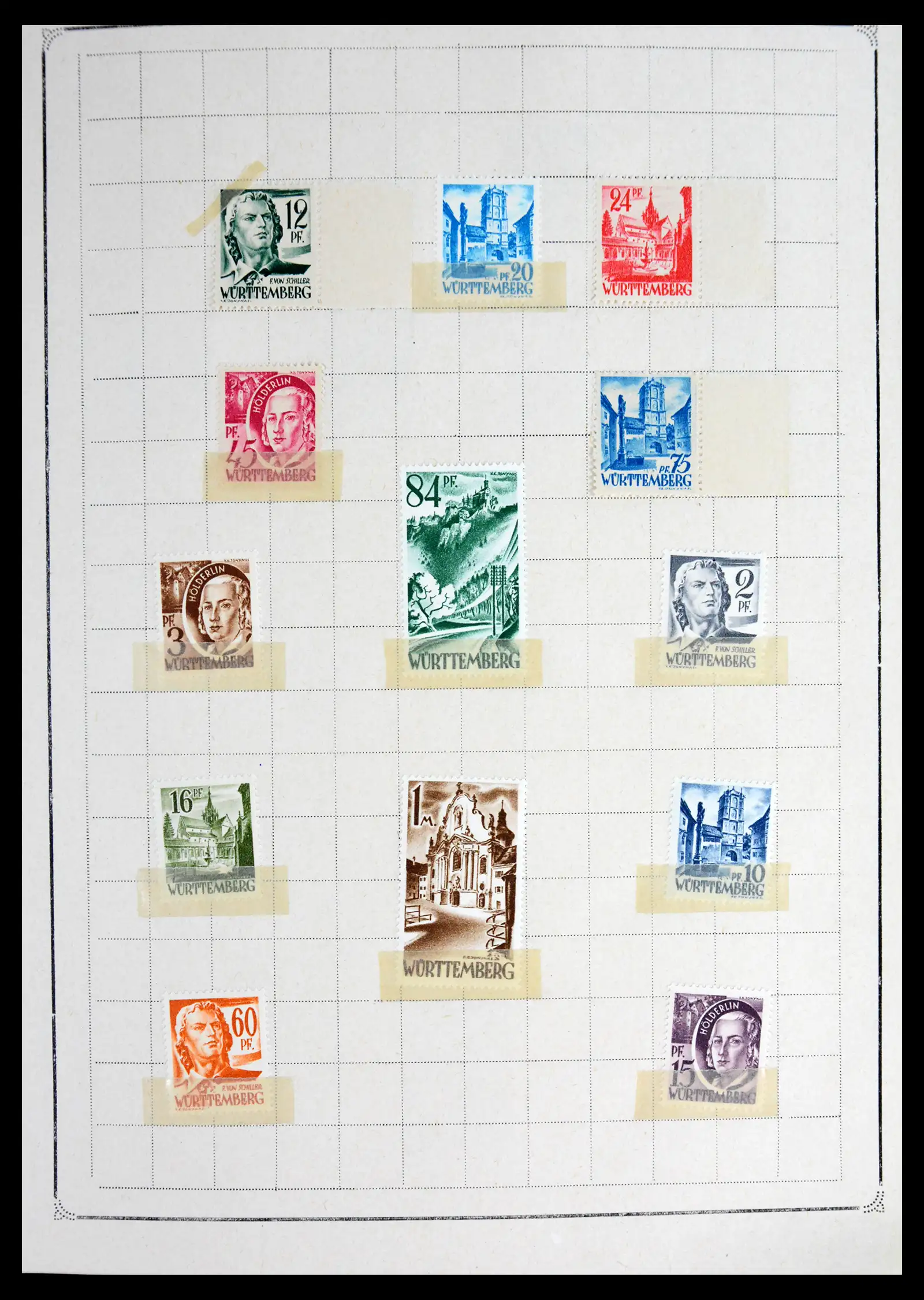 42025 0046 - Postzegelverzameling 42025 Duitsland 1945-1953.