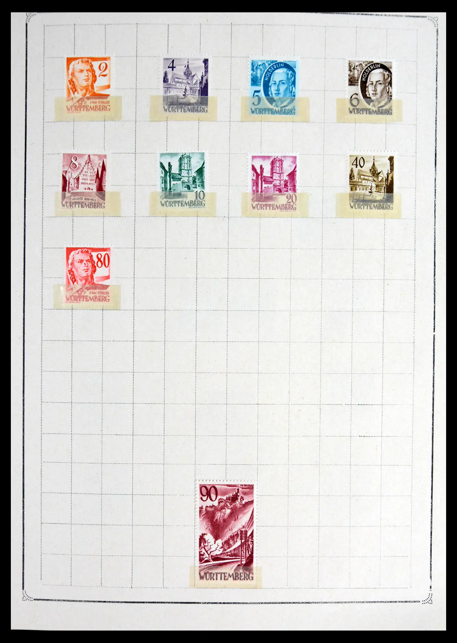 42025 0047 - Postzegelverzameling 42025 Duitsland 1945-1953.
