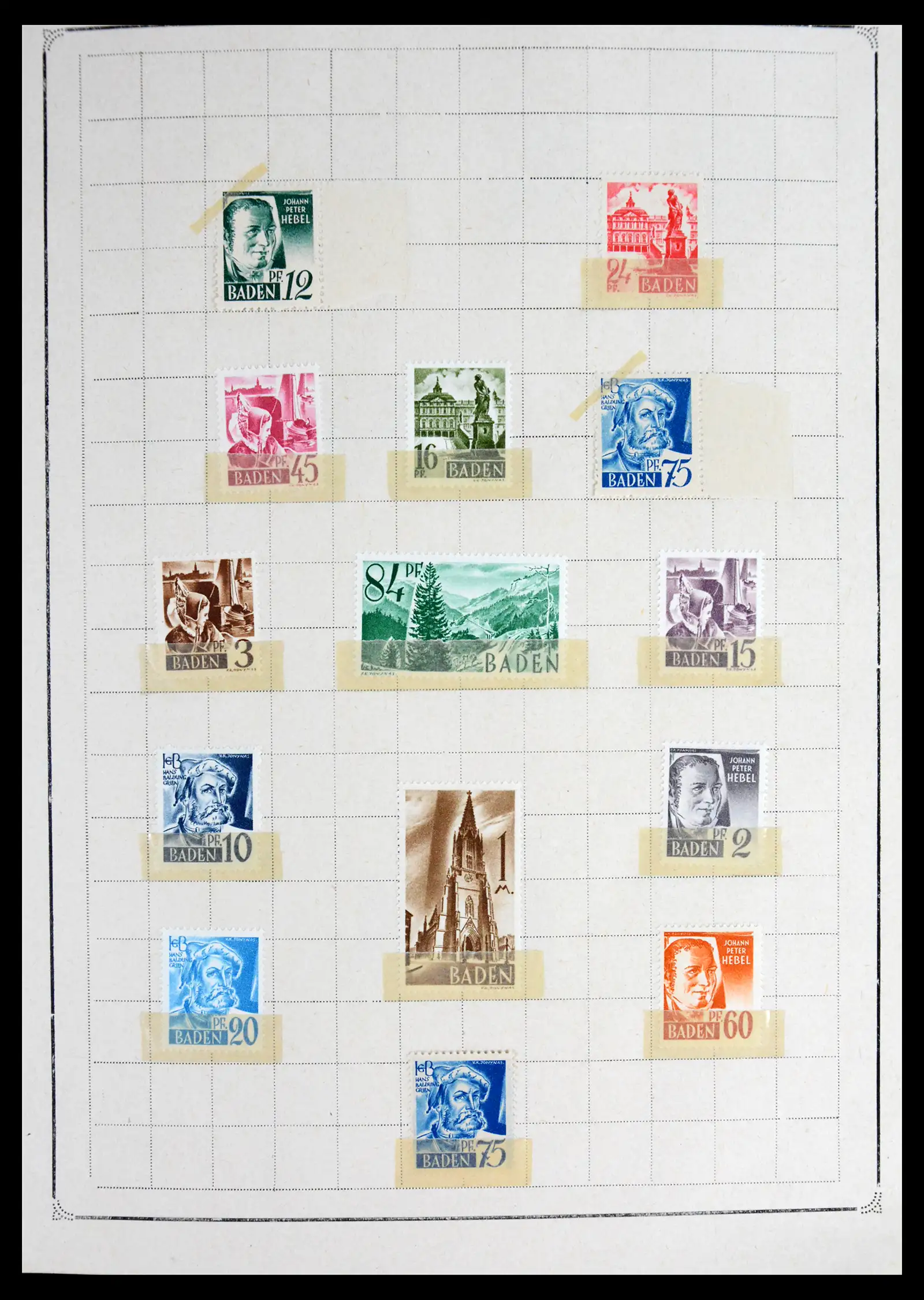 42025 0048 - Postzegelverzameling 42025 Duitsland 1945-1953.
