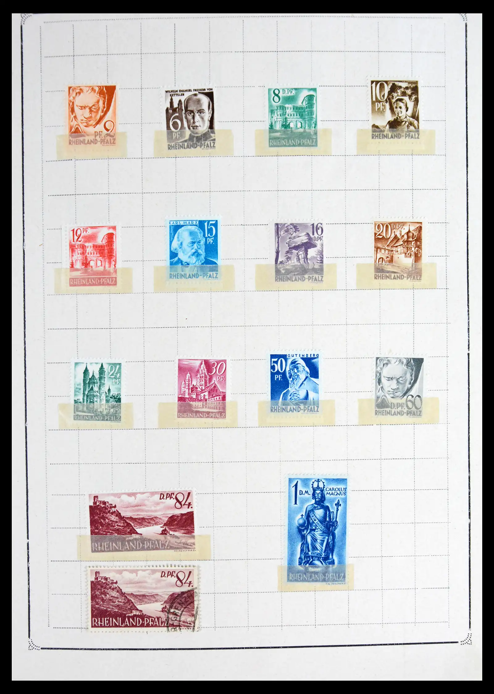 42025 0052 - Postzegelverzameling 42025 Duitsland 1945-1953.