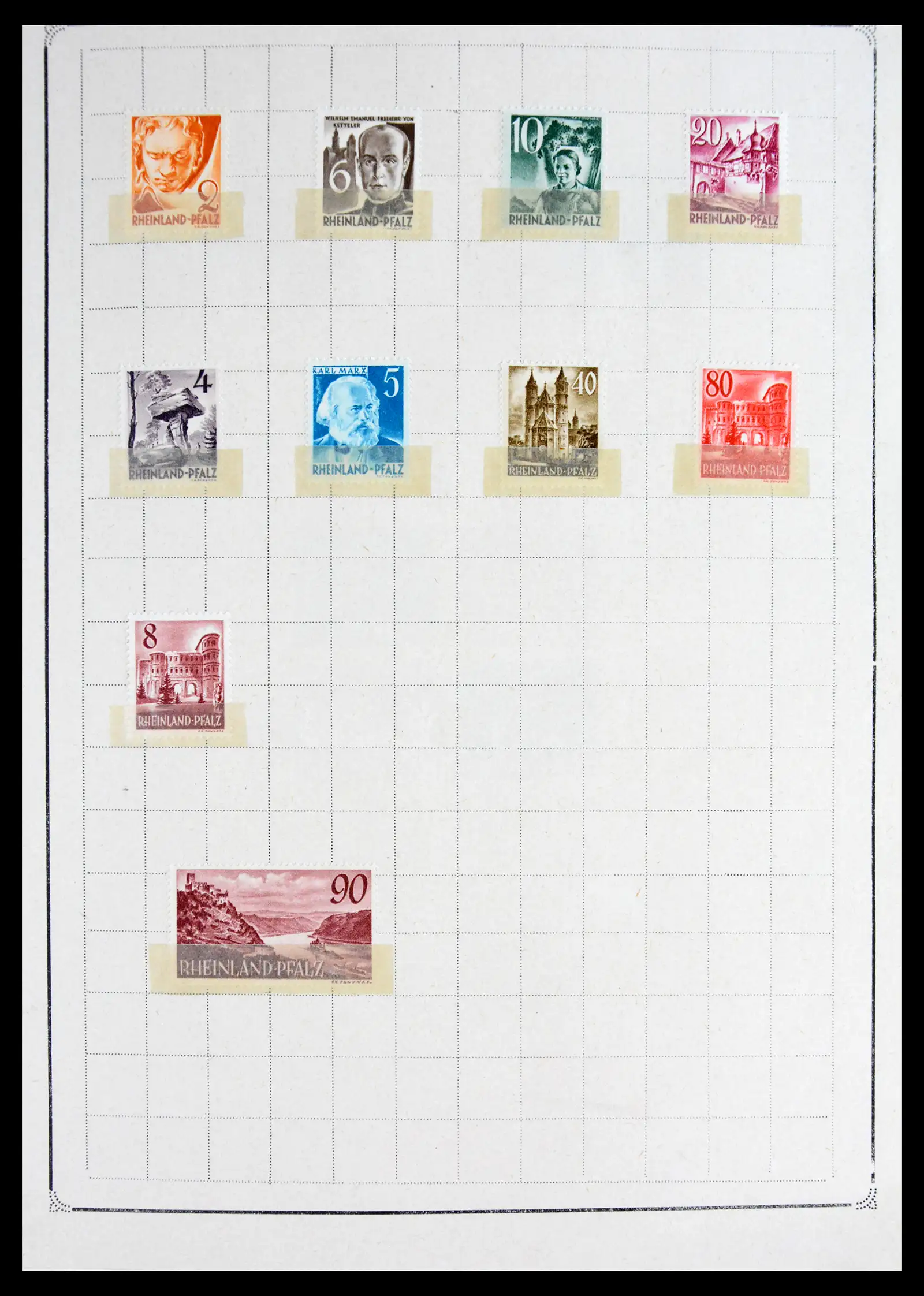 42025 0053 - Postzegelverzameling 42025 Duitsland 1945-1953.