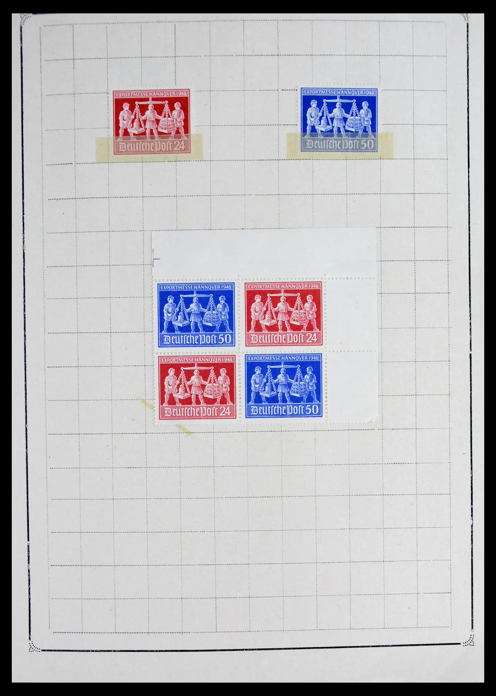 42025 0054 - Postzegelverzameling 42025 Duitsland 1945-1953.